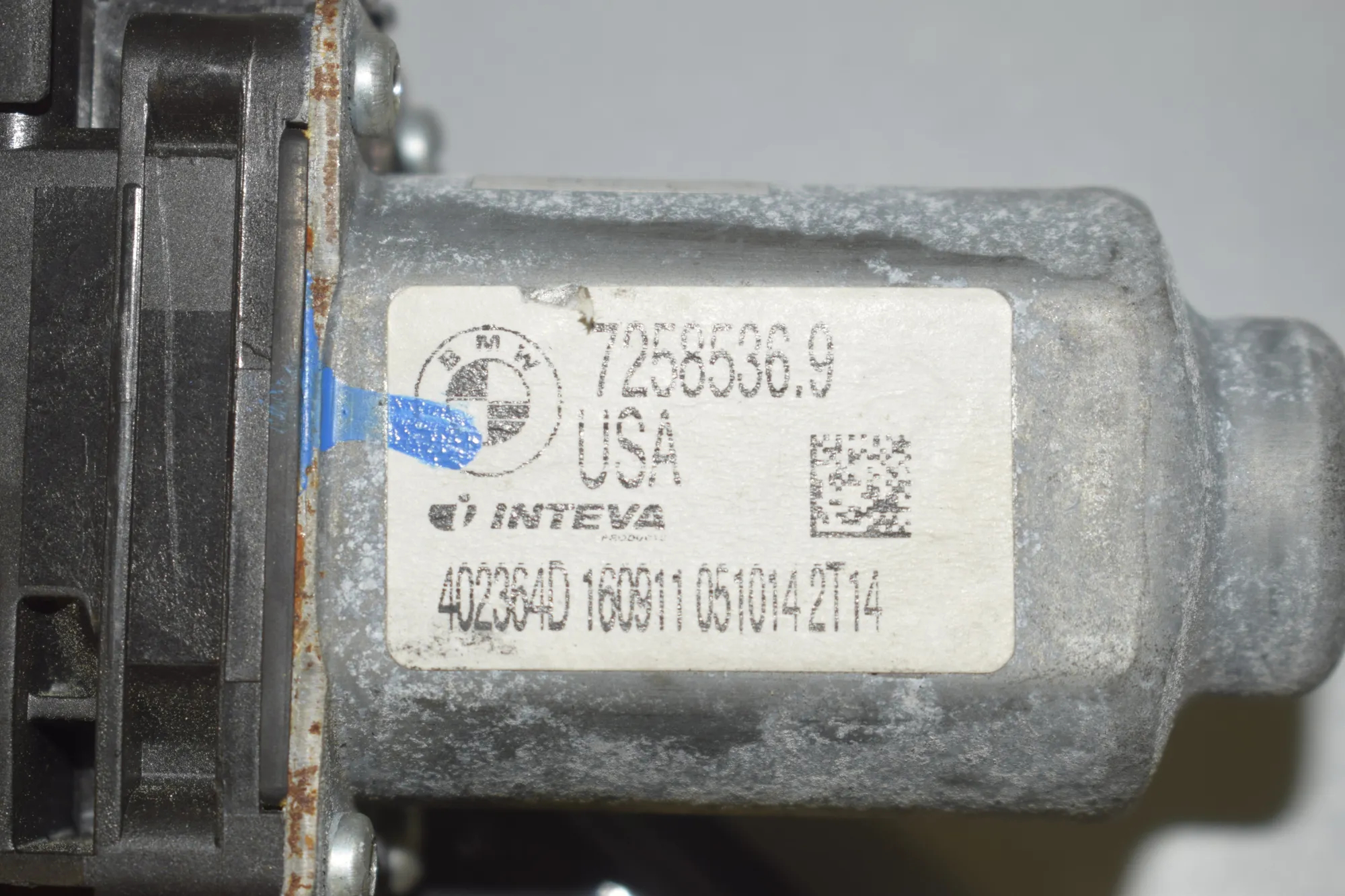 Rear Right Door Window Regulator – OEM 7382138 · BMW X3 (F25) xDrive 30 d 2011 – 6