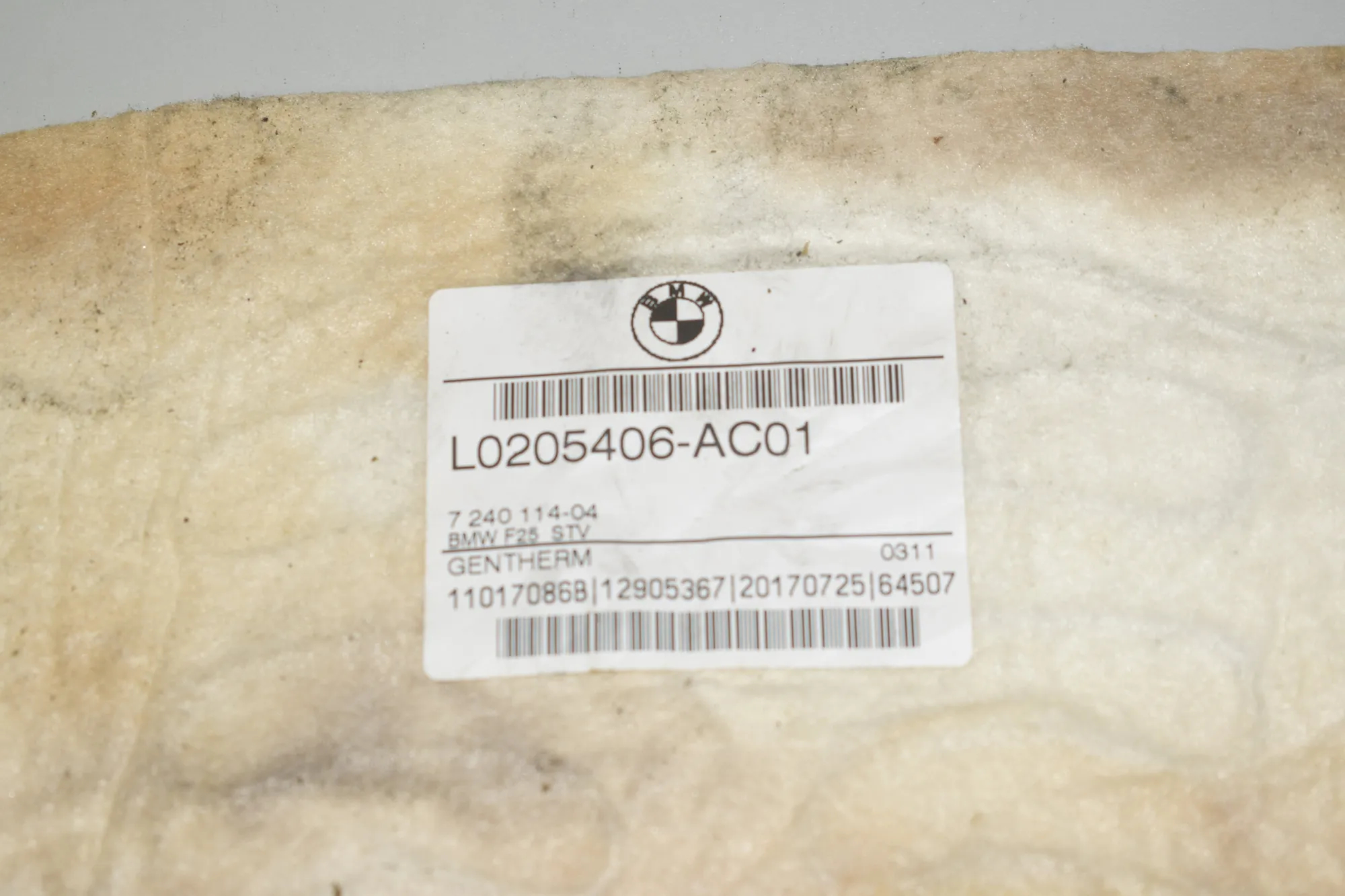 Other Seat Parts – OEM 7240114 · BMW X3 (F25) xDrive 35 d 2013 – 4