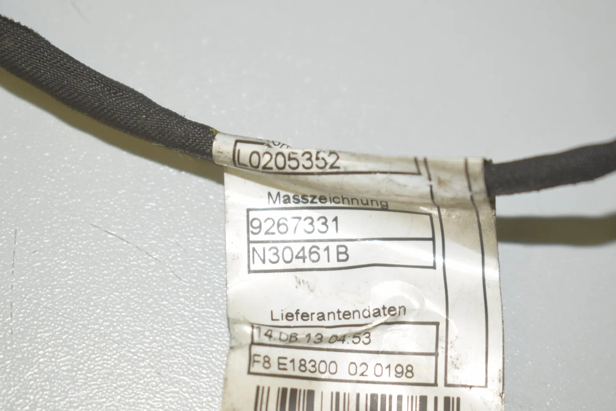Other Wiring Loom – OEM 9267332 · BMW X3 (F25) xDrive 35 d 2013 – 5