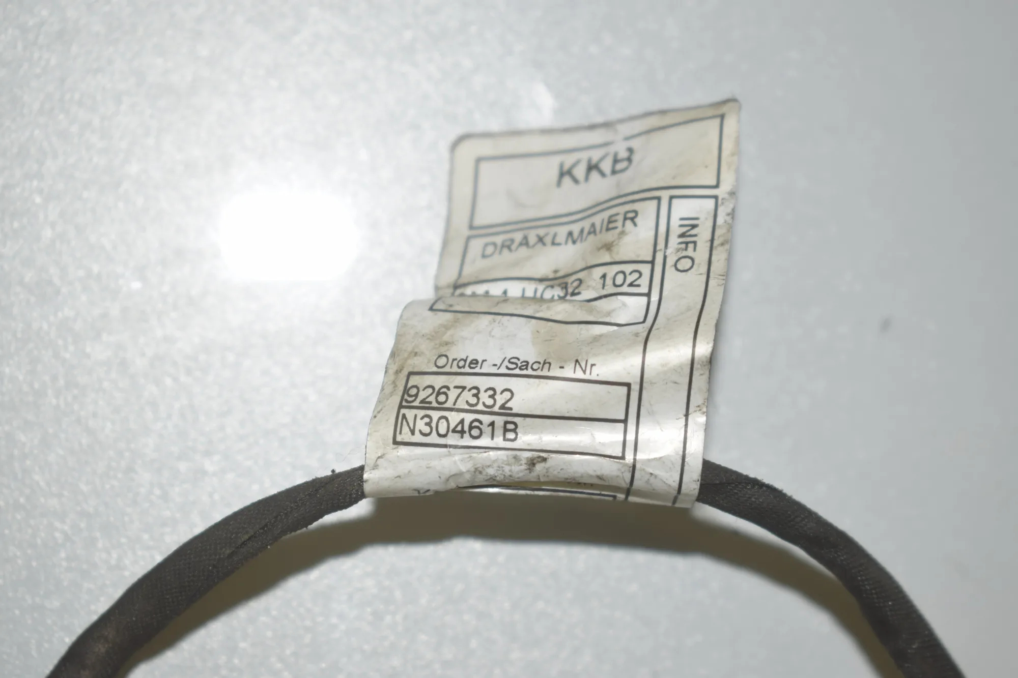Other Wiring Loom – OEM 9267332 · BMW X3 (F25) xDrive 35 d 2013 – 4