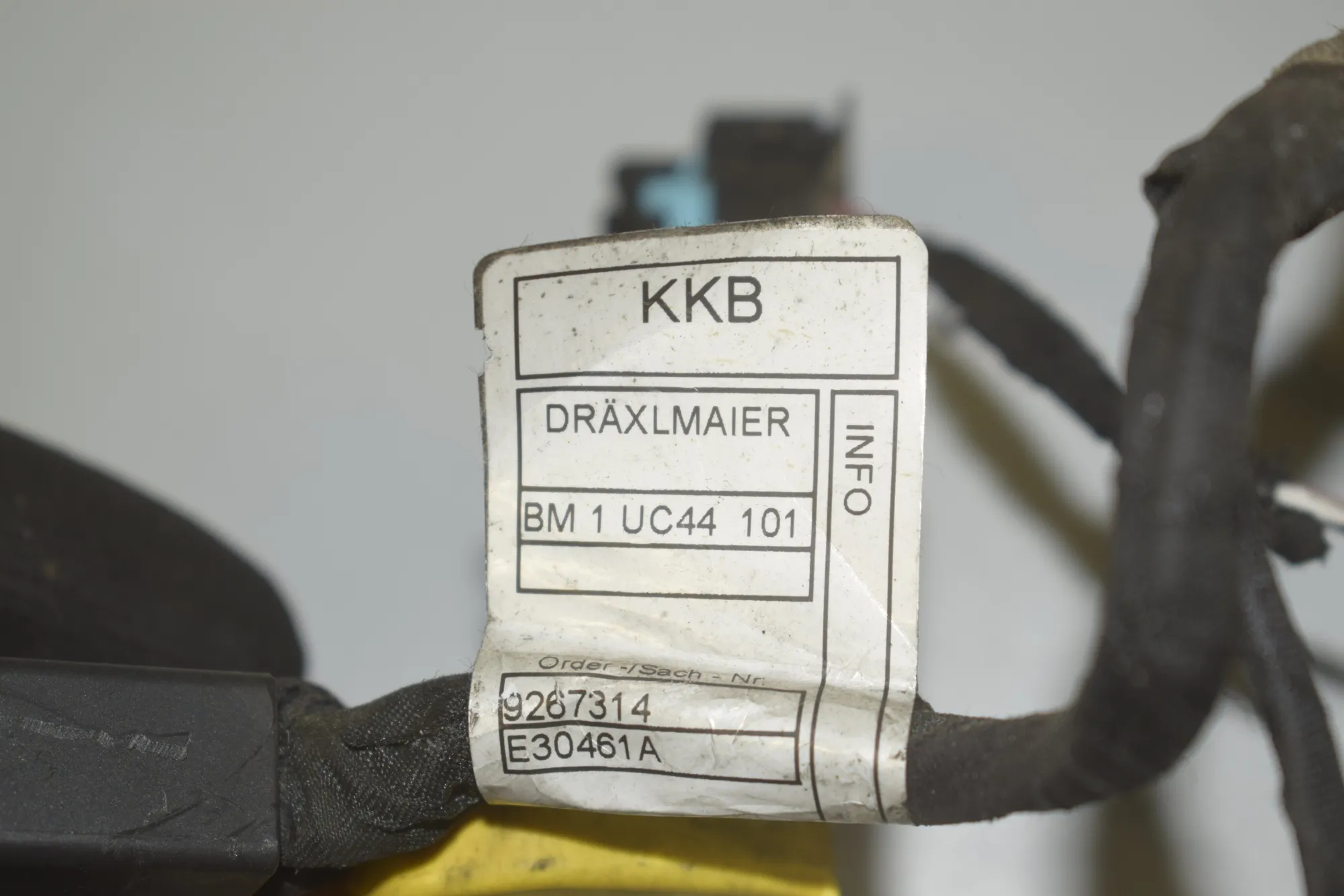 Seat Wiring Loom – OEM 9267308 · BMW X3 (F25) xDrive 35 d 2013 – 5