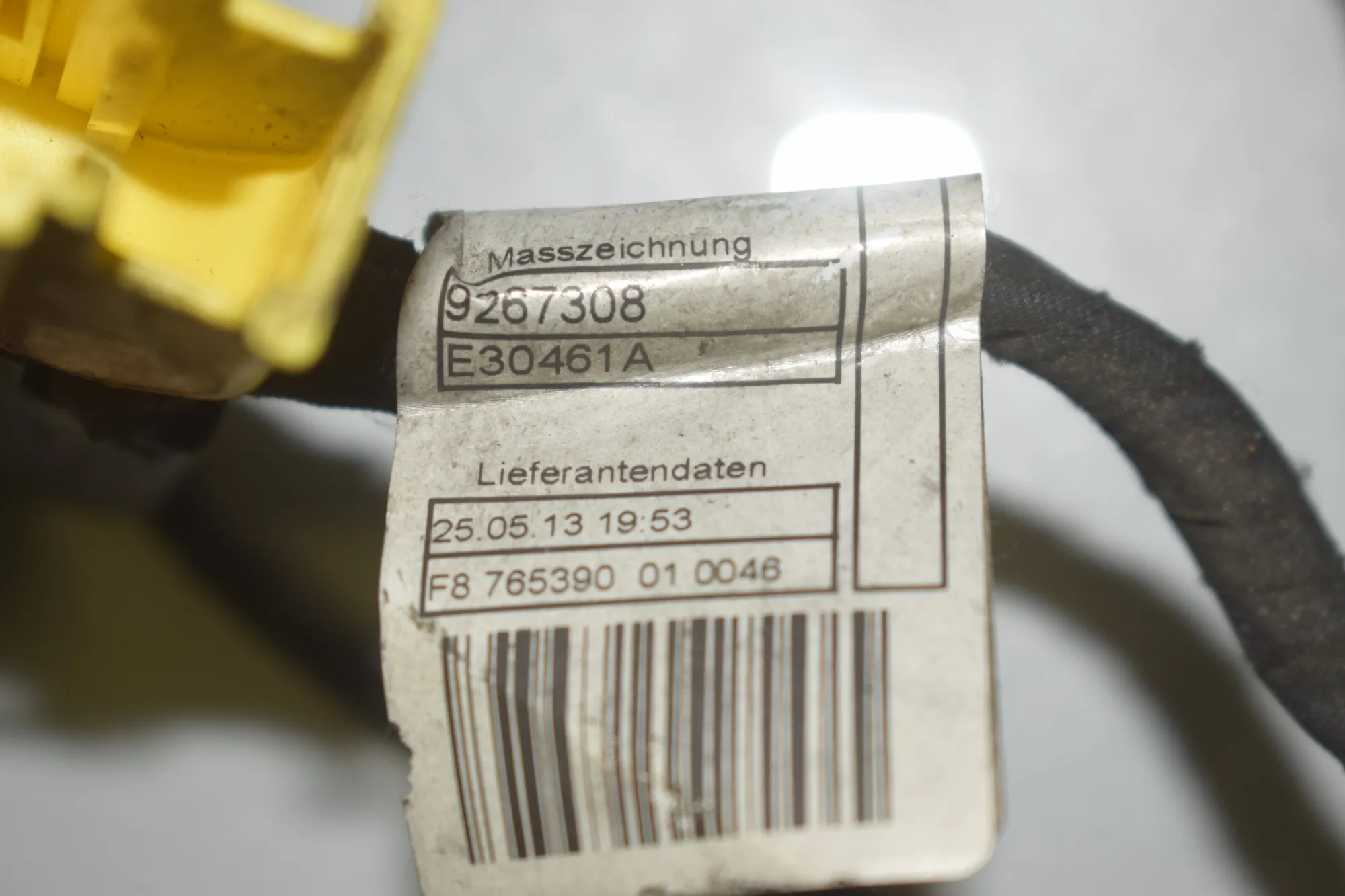 Seat Wiring Loom – OEM 9267308 · BMW X3 (F25) xDrive 35 d 2013 – 6