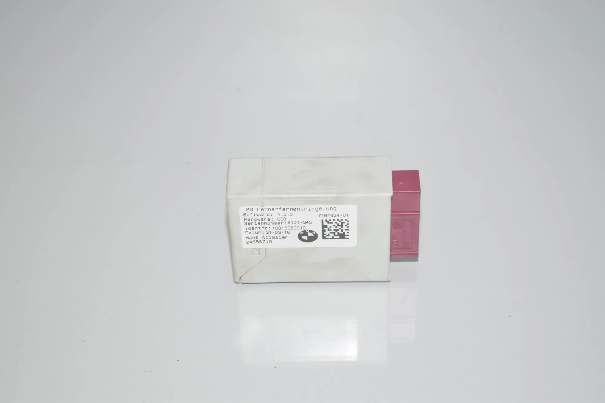 Other Control Units – OEM 7464634 · BMW 2 Active Tourer (F45) 218 d 2016