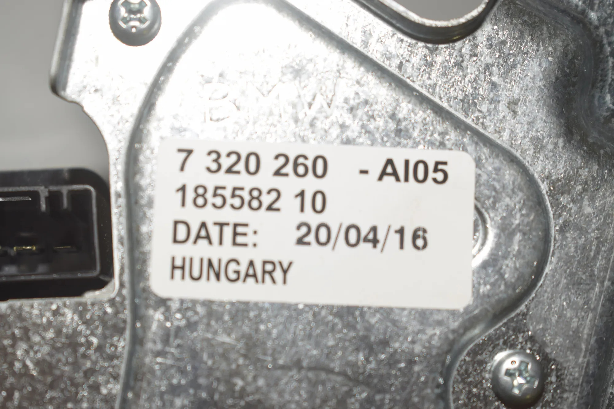 Tailgate Window Wiper Motor – OEM 7320260 · BMW 2 Active Tourer (F45) 218 d 2016 – 6