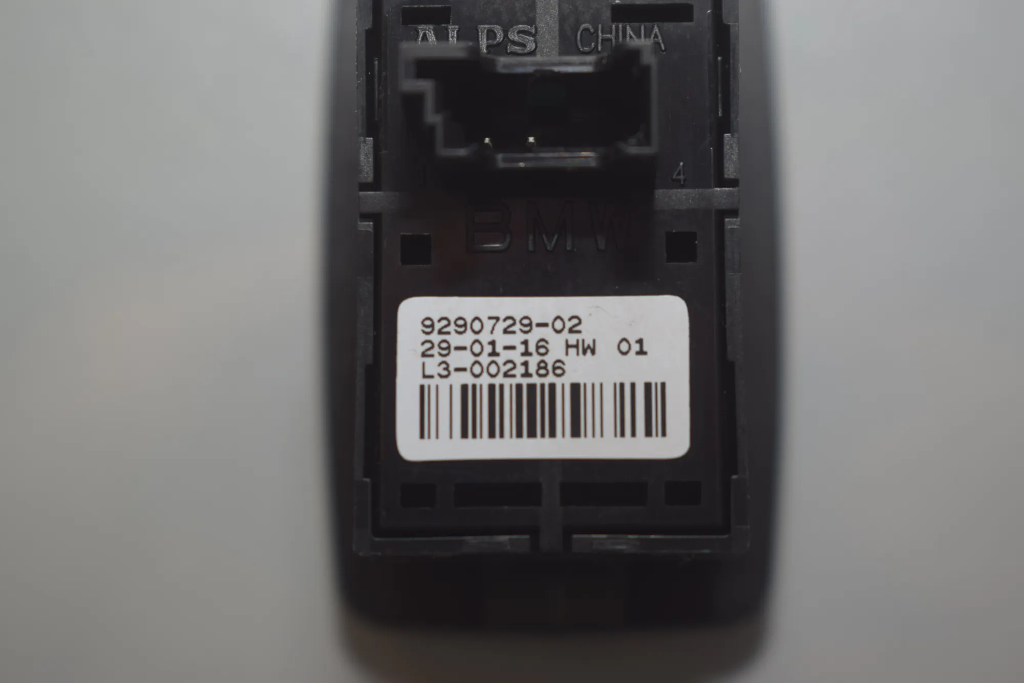 Switches – OEM 9290729 · BMW 2 Active Tourer (F45) 218 d 2016 – 5