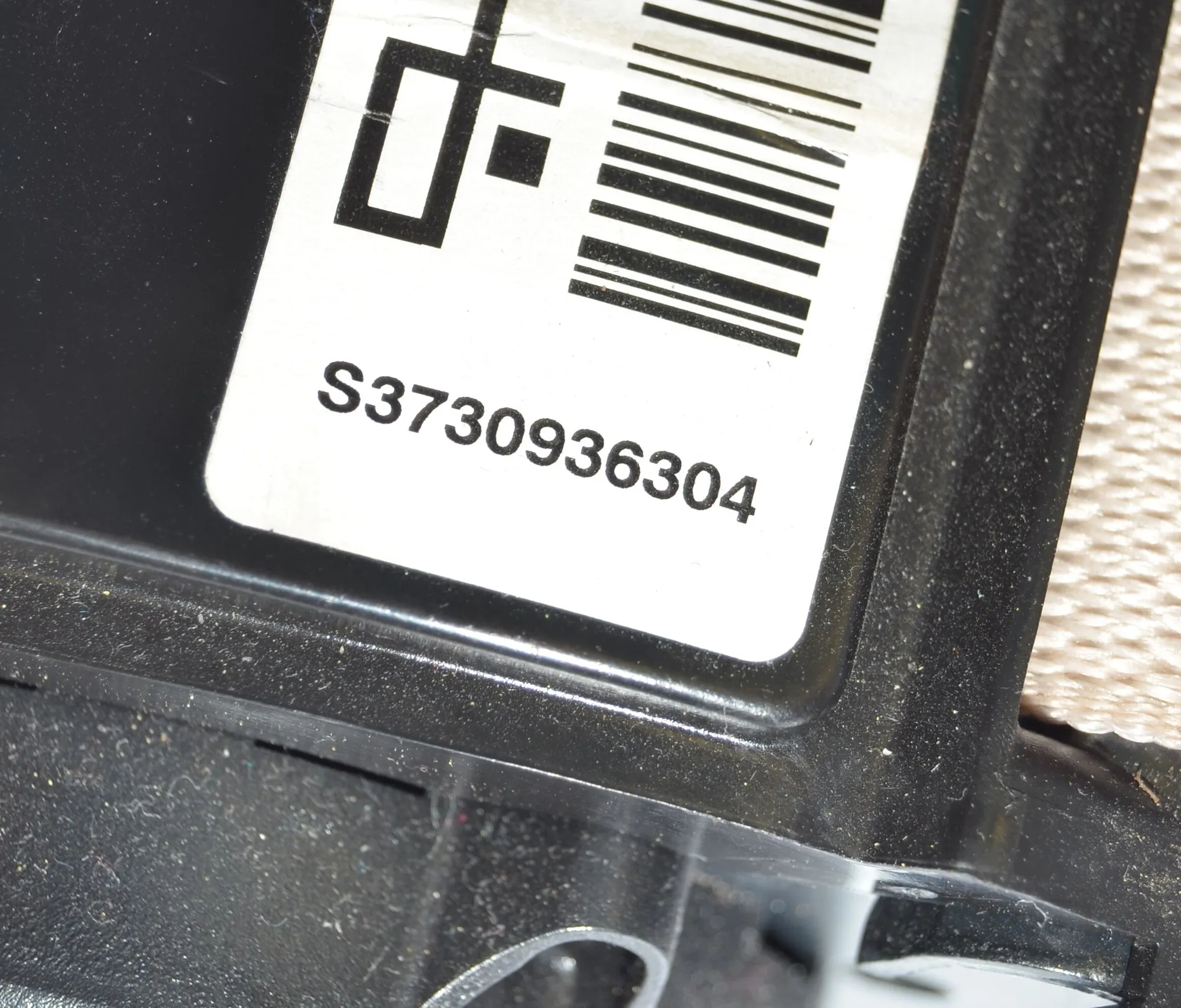 Rear Right Seatbelt – OEM 7309363 · BMW 3 Touring (F31) 318 d 2016 – 5