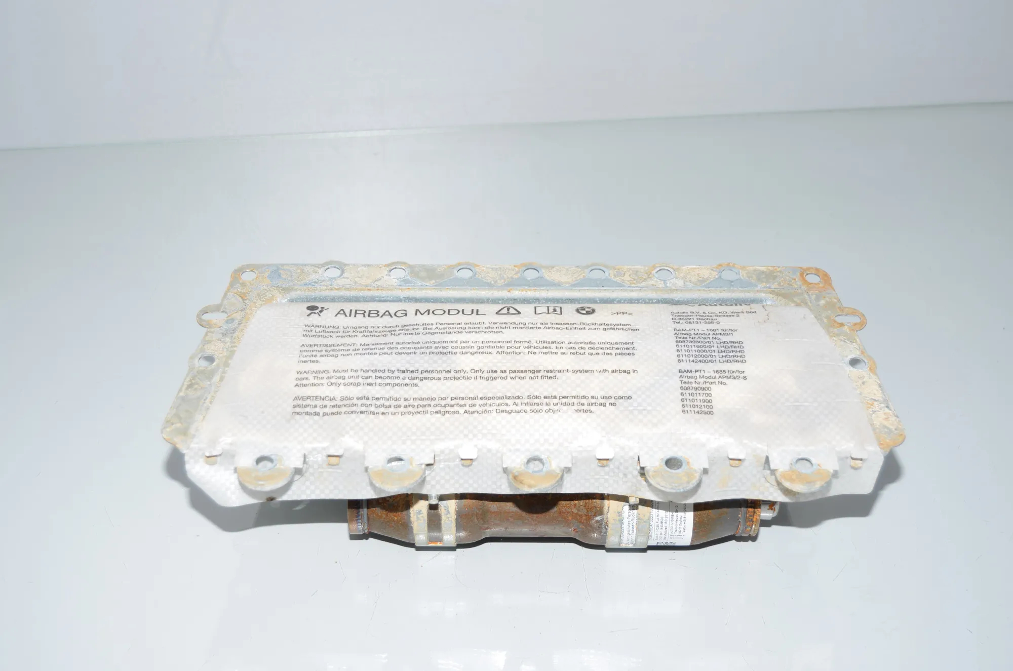 Dashboard Safety Bag SRS – OEM 9230398 · BMW 5 Touring (F11) 520 d 2010 – 2