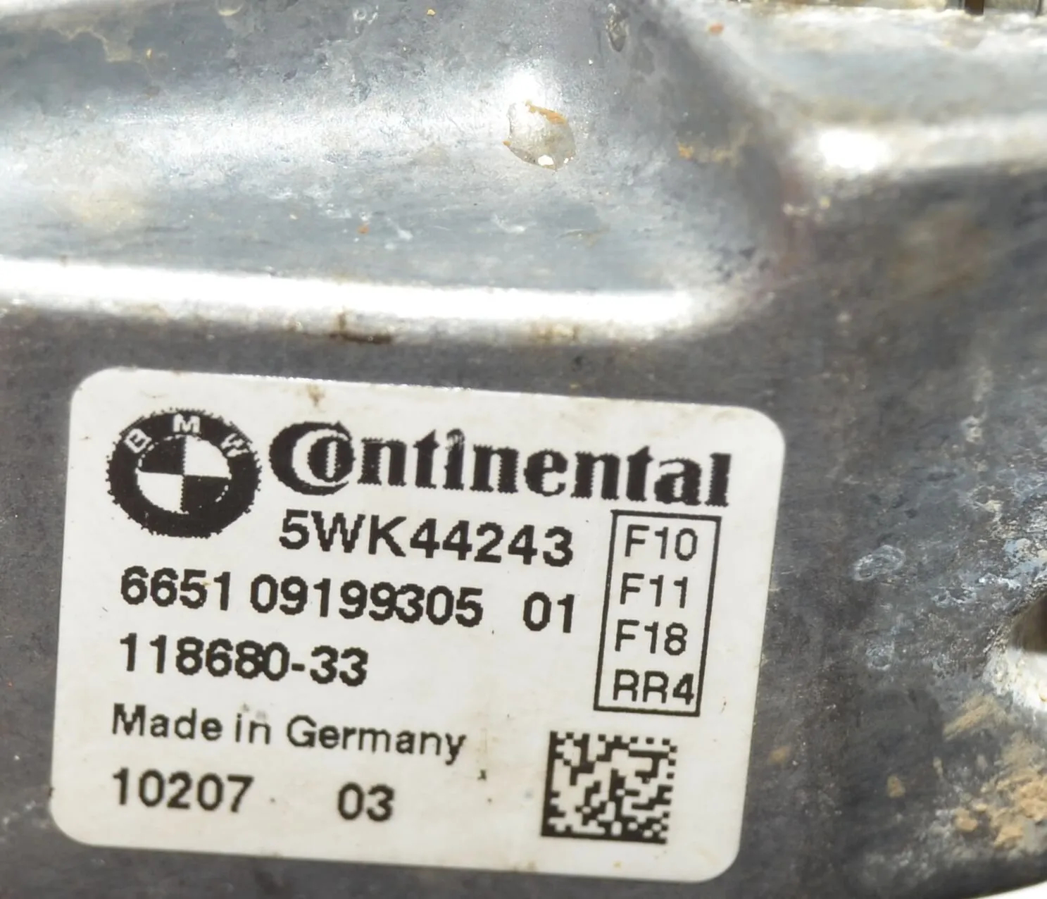 Front Camera – OEM 9199305 · BMW 5 Touring (F11) 520 d 2010 – 6