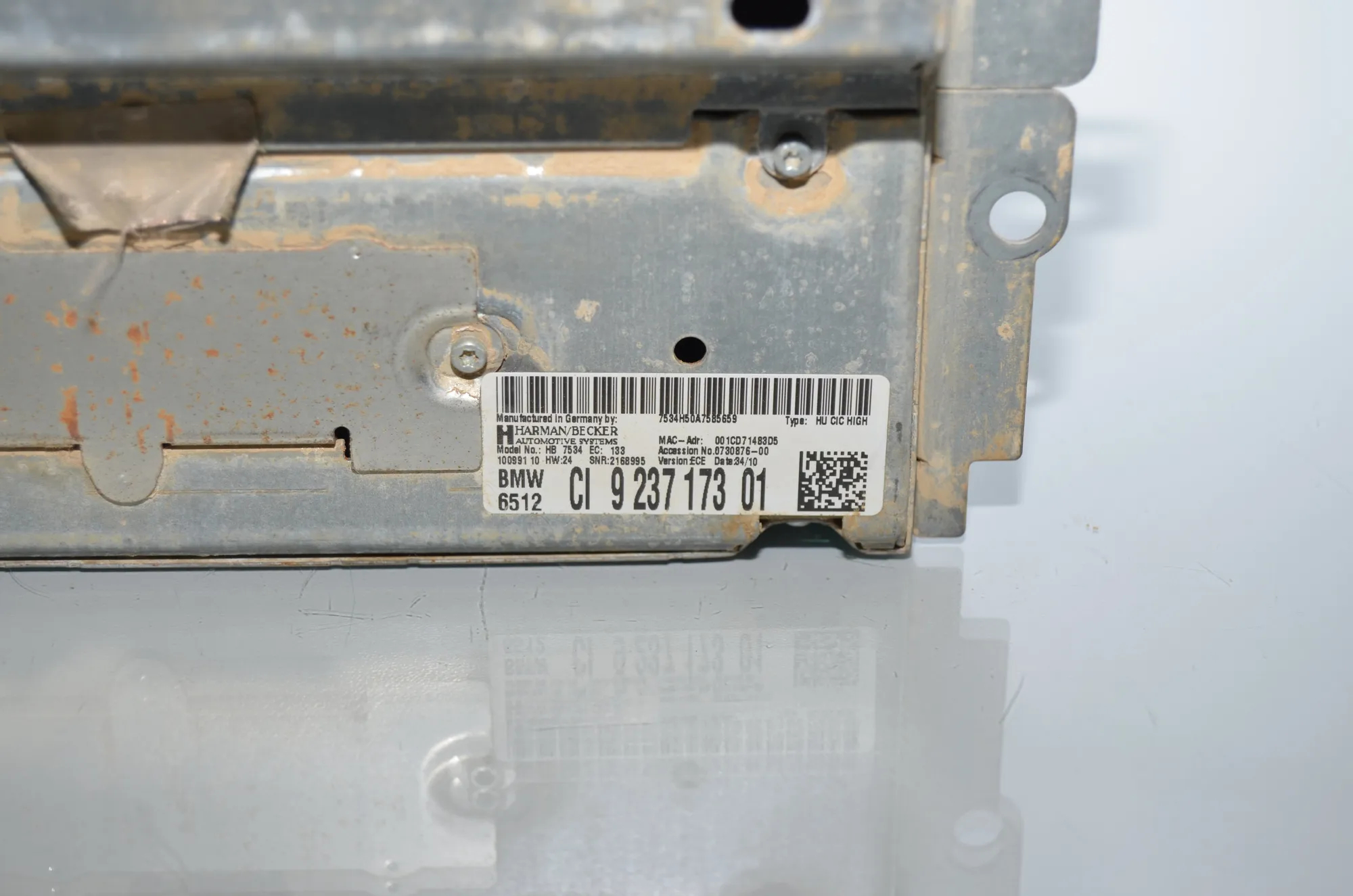 Navigation Control Unit – OEM 9237173 · BMW 5 Touring (F11) 520 d 2010 – 5