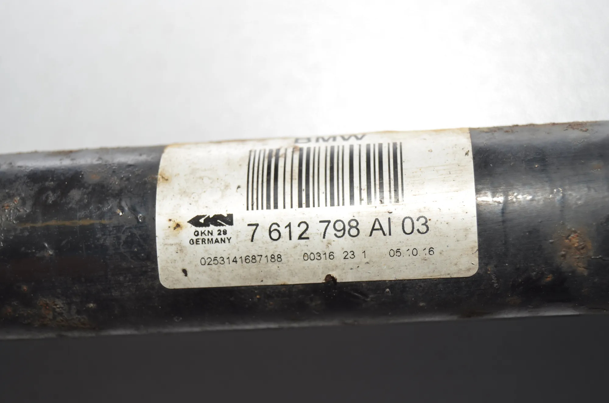Rear Right Driveshaft – OEM 7612798 · BMW X3 (F25) xDrive 35 d 2013 – 5