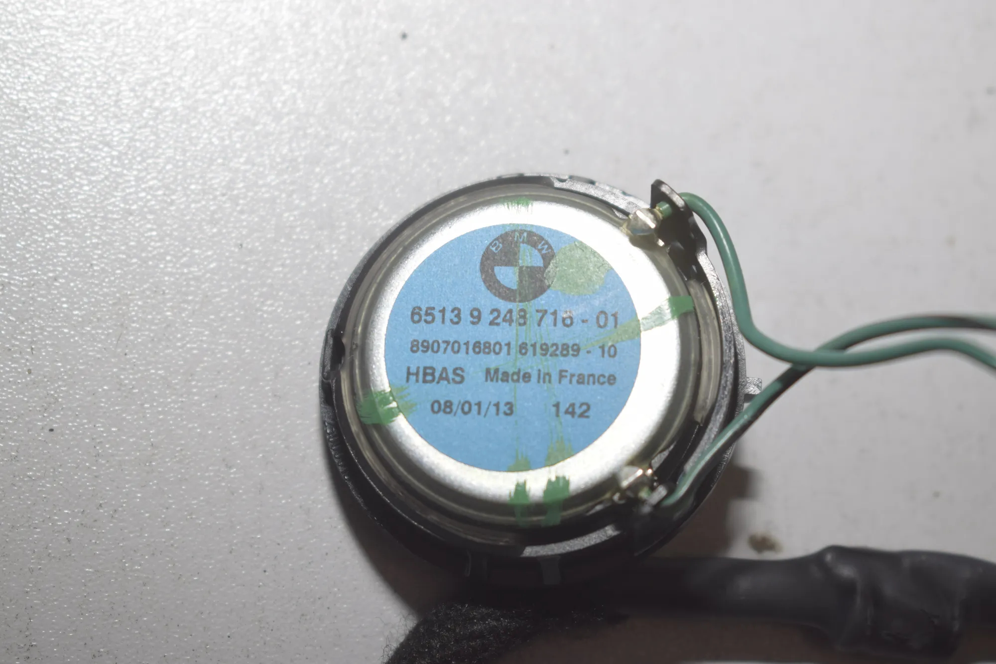 Sound Audio System Set – OEM 9313044 · BMW 6 Gran Coupe (F06) 640 d 2013 – 13