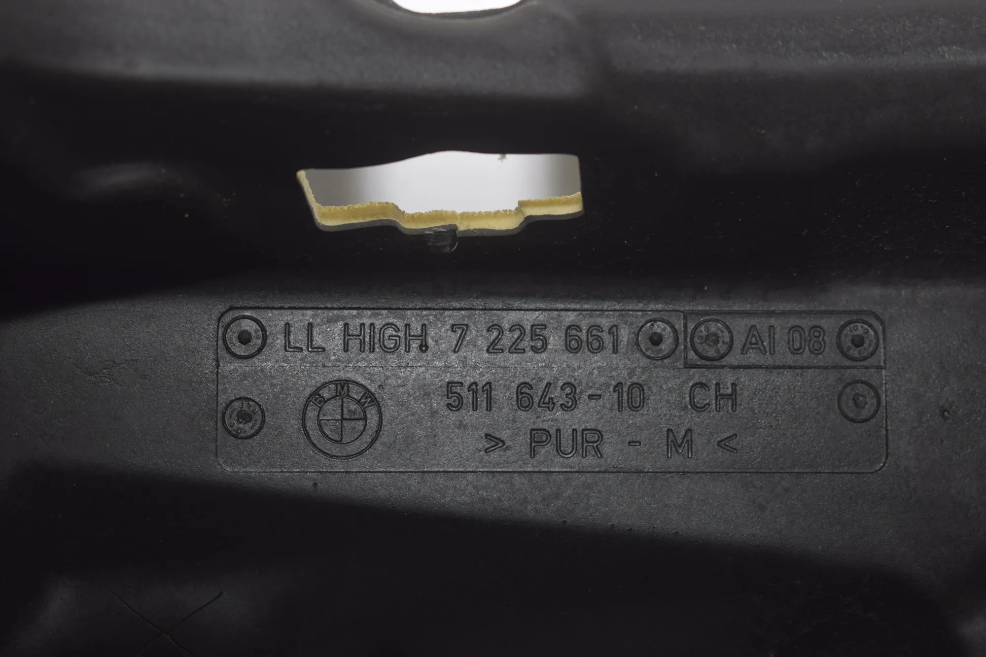 Sound Insulation – OEM 7225661 · BMW 6 Gran Coupe (F06) 640 d 2013 – 5