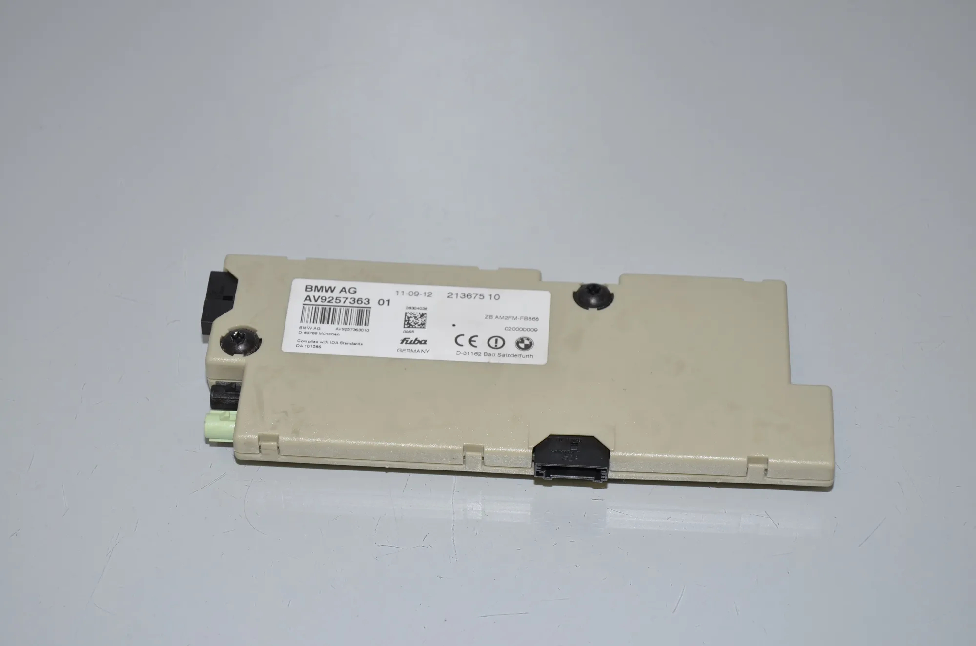 Antenna Amplifier – OEM 9257363 · BMW 5 (F10) 525 d 2012