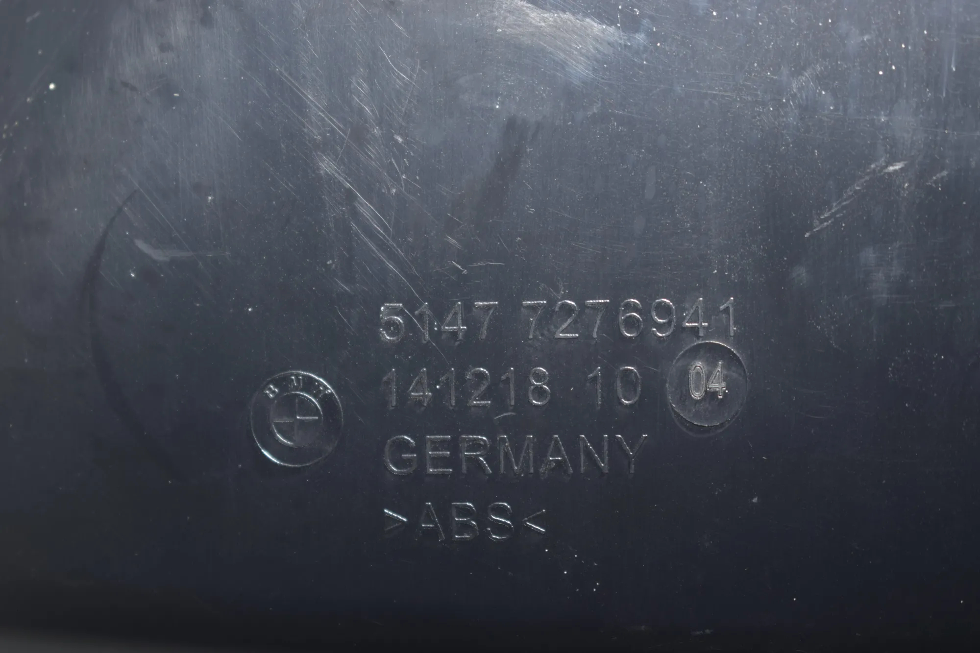 Other Body Parts – OEM 7276941 · BMW 6 Gran Coupe (F06) 640 d 2013 – 5