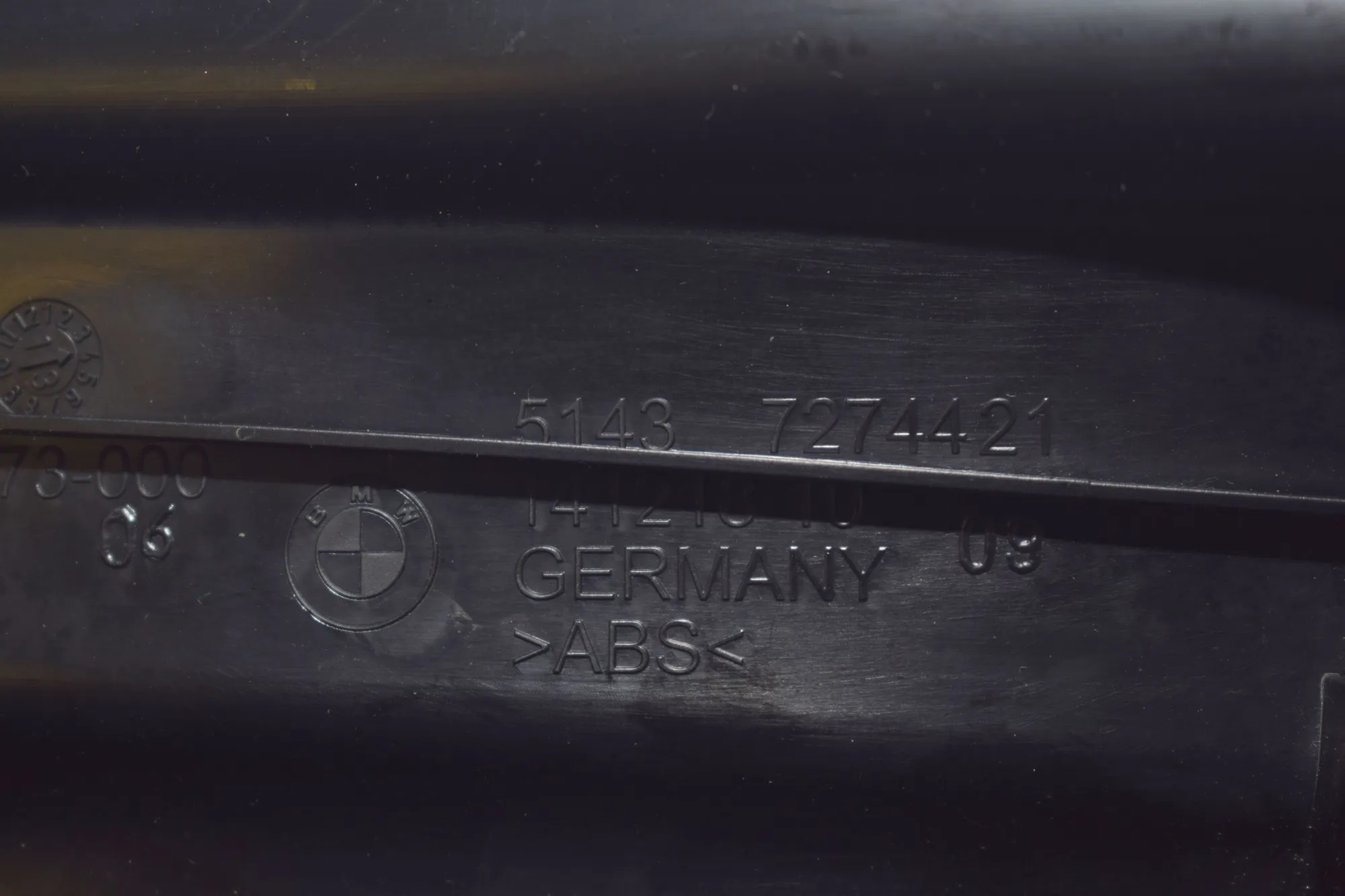 Rear Left Sill Trim – OEM 7274421 · BMW 6 Gran Coupe (F06) 640 d 2013 – 5