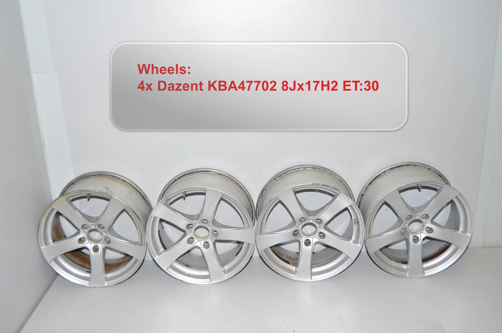 Alloy Wheel Set – OEM KBA47702 · BMW 3 (E90) BMW 3 (E90) 316 d 2010