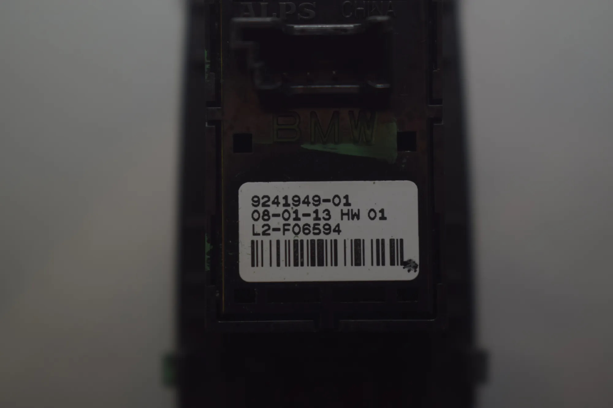 Front Right Door Window Switch – OEM 9241949 · BMW 6 Gran Coupe (F06) 640 d 2013 – 4