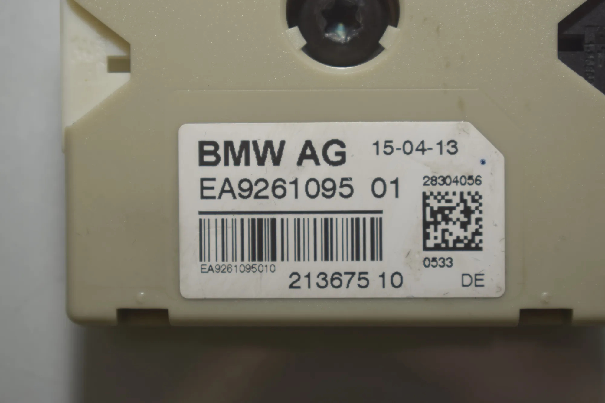 Antenna Amplifier – OEM 9261095 · BMW 6 Gran Coupe (F06) 640 d 2013 – 6