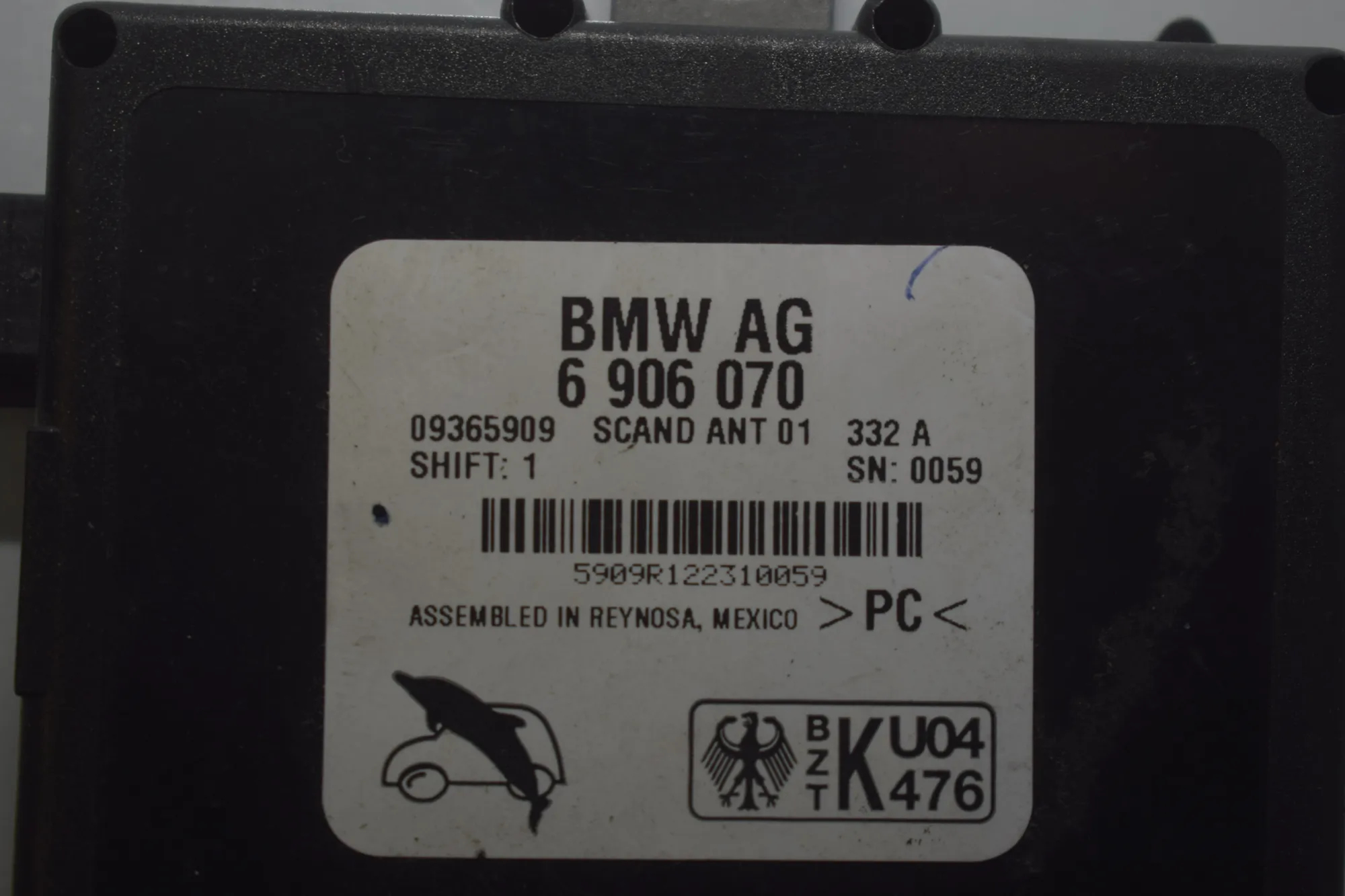 Antenna – OEM 6906070 · BMW X5 (E53) BMW X5 (E53) 3.0 d 2003 – 5
