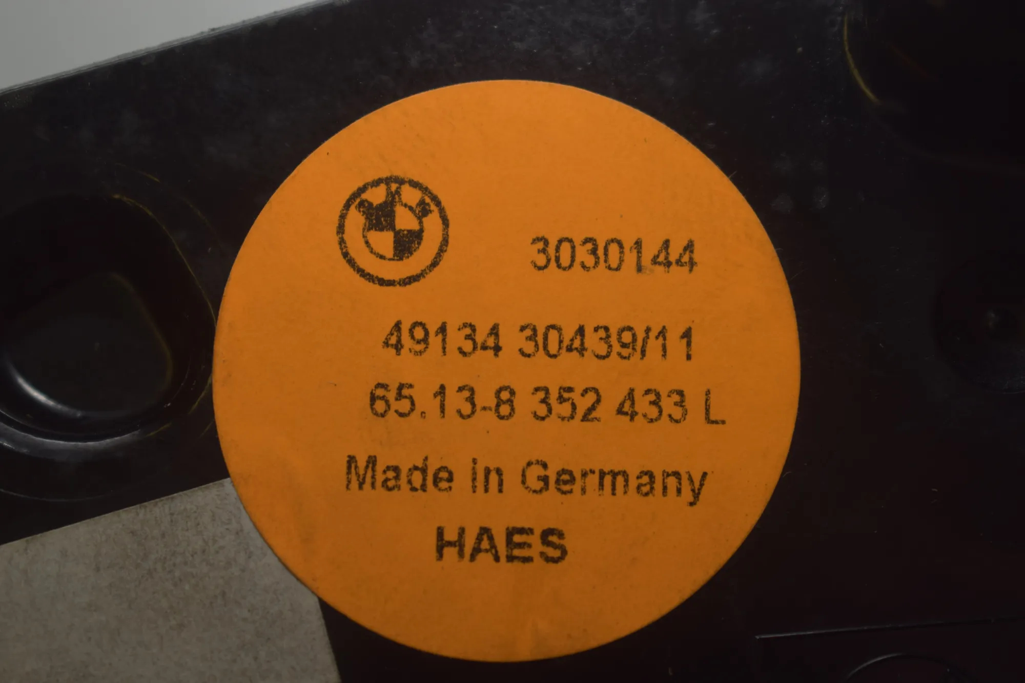 Rear Left Door Speaker – OEM 65138352433 · BMW 7 (E38) BMW 7 (E38) 725 tds 2000 – 5