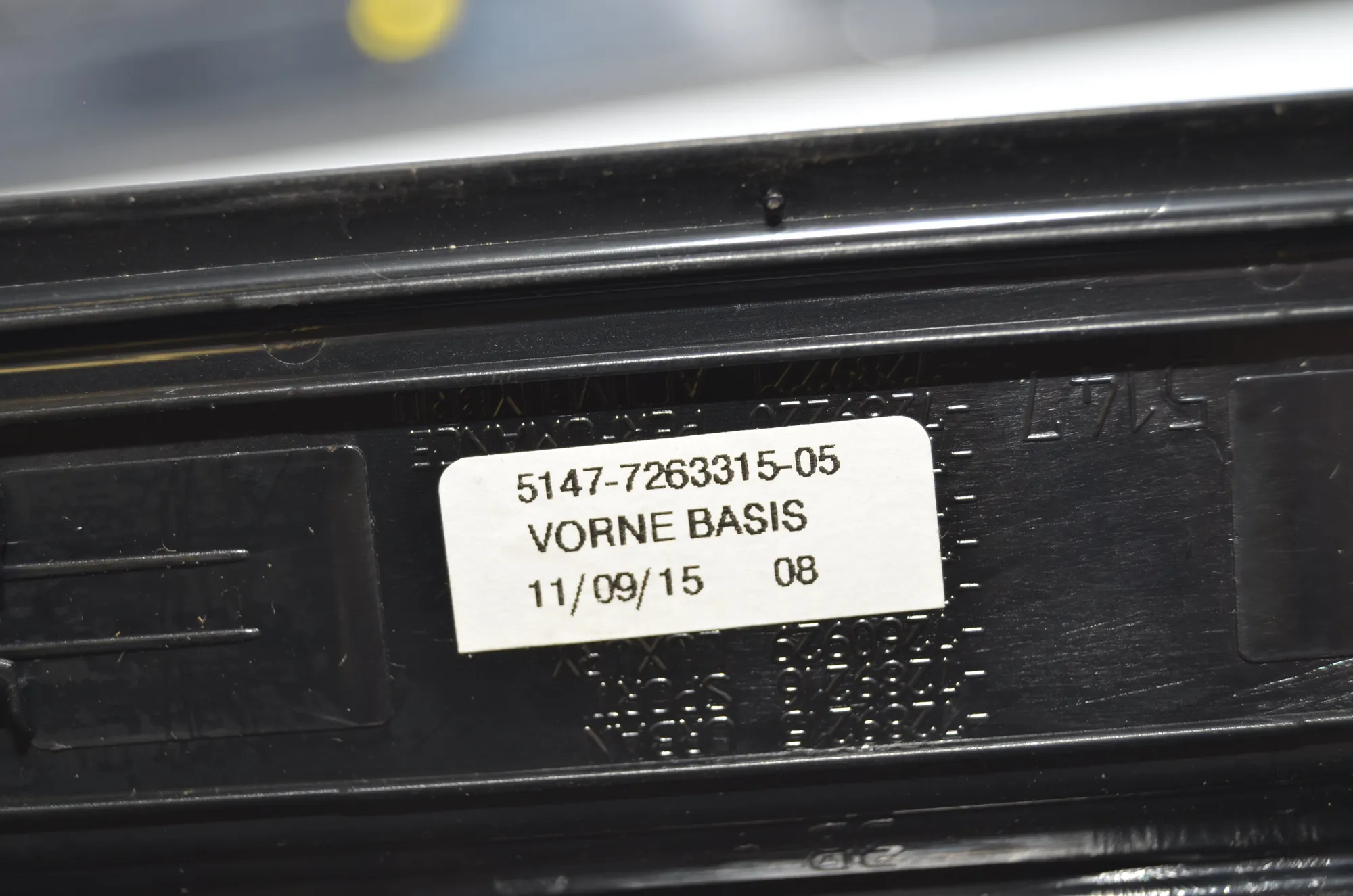 Door Sill Trim Kit – OEM 7410317 · BMW 2 Gran Tourer (F46) 218 d xDrive 2020 – 5