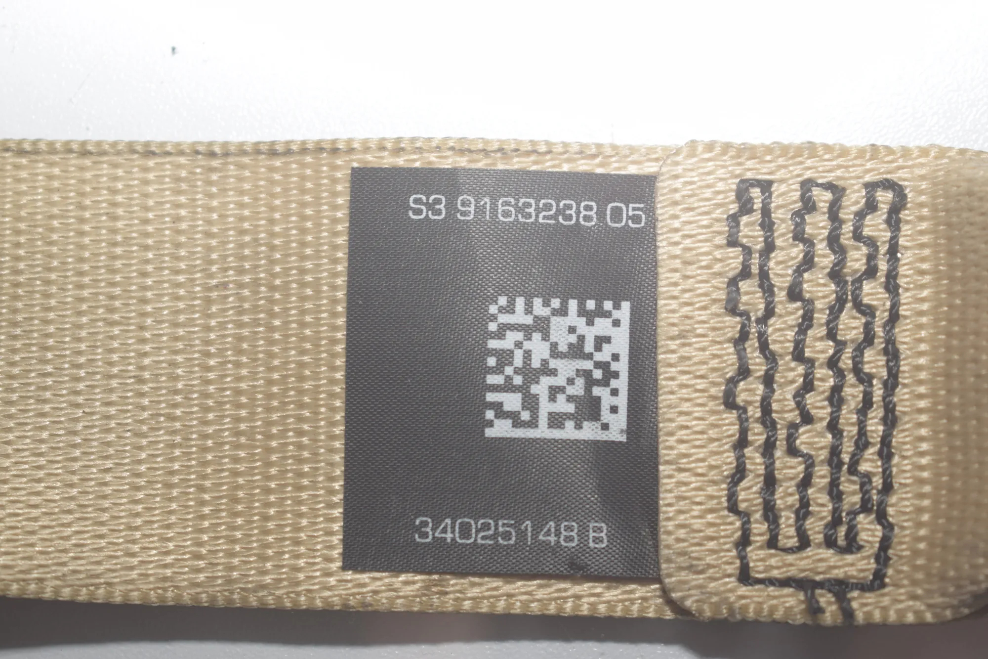 Rear Left Seatbelt – OEM 9163238 · BMW 5 (F10) 530 d 2010 – 3