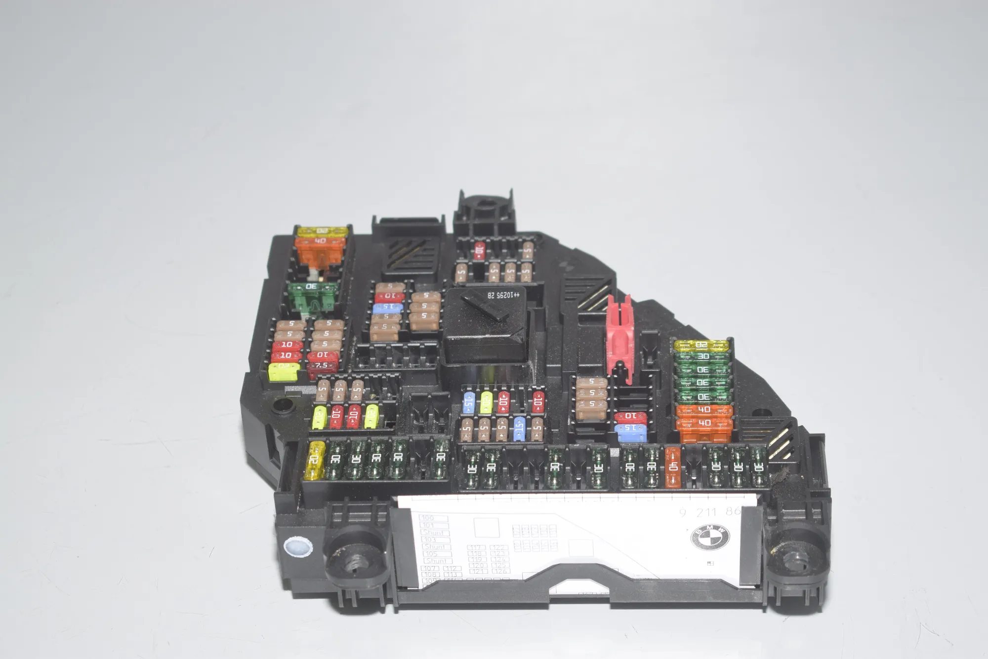 Fuse Box – OEM 9210857 · BMW 5 (F10) 530 d 2010
