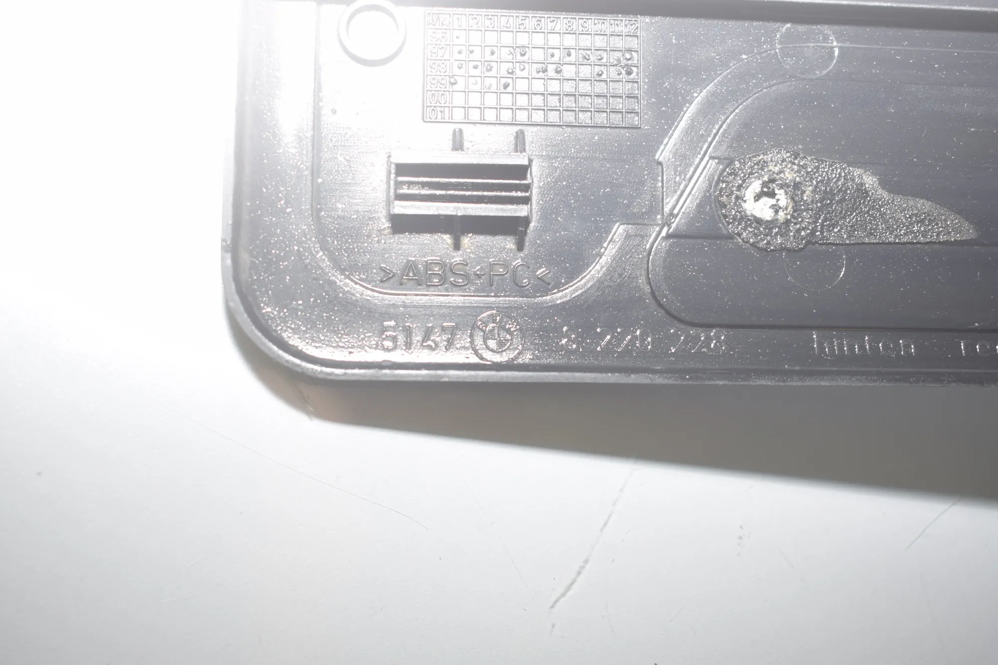 Rear Left Sill Trim – OEM 51478220227 · BMW 7 (E38) BMW 7 (E38) 725 tds 1999 – 7