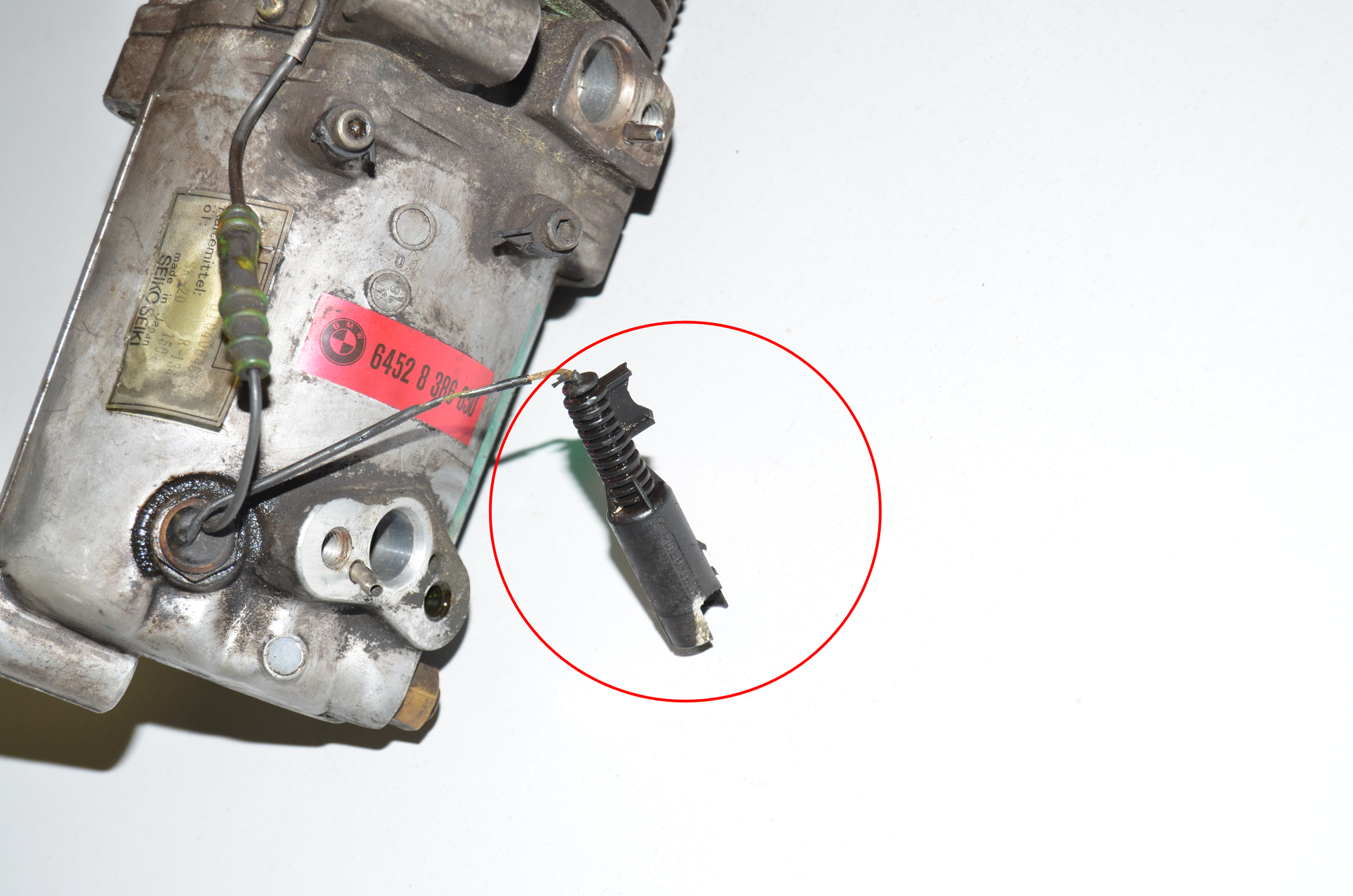 Air Condition A/C Pump – OEM 8386650 · BMW 3 (E46) BMW 3 (E46) 316 i 2005 – 6