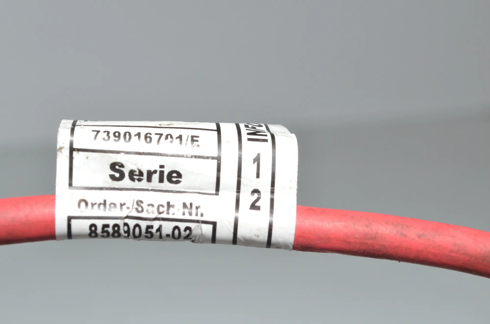 Positive Battery Cable – OEM 12638589051 · BMW 2 Gran Tourer (F46) 218 d xDrive 2020 – 4