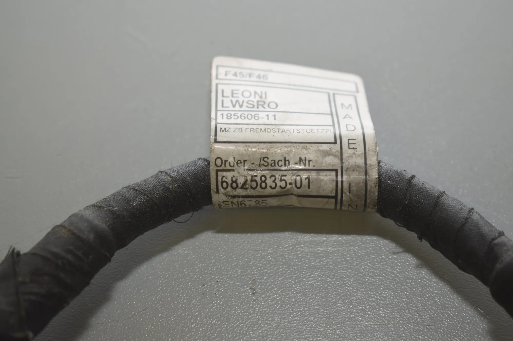 Positive Battery Cable – OEM 6825835 · BMW 2 Gran Tourer (F46) 218 d xDrive 2020 – 4
