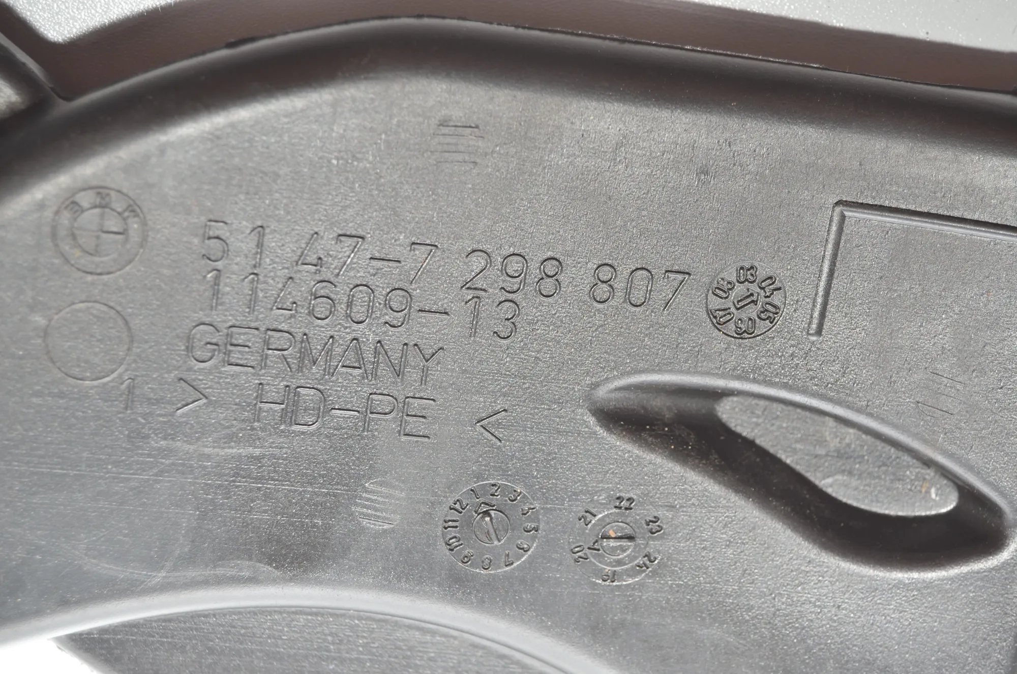 Interior Air Duct Channel – OEM 7298807 · BMW 2 Gran Tourer (F46) 218 d xDrive 2020 – 5