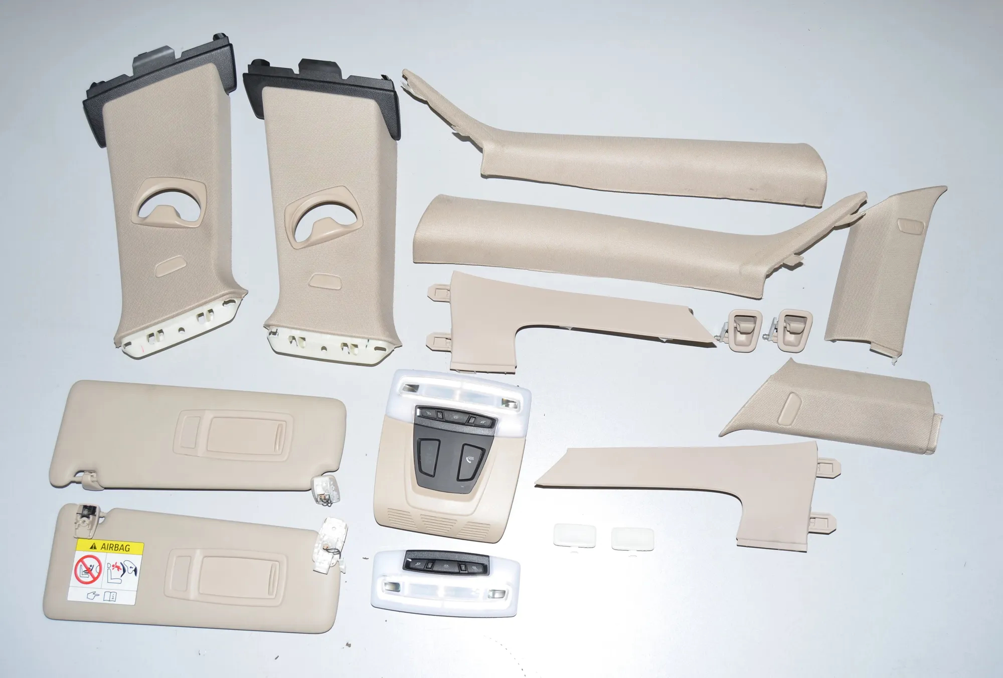 Interior Side Pillars Trim Kit – OEM 51167356343 · BMW 4 Gran Coupe (F36) 420 i 2015 – 2