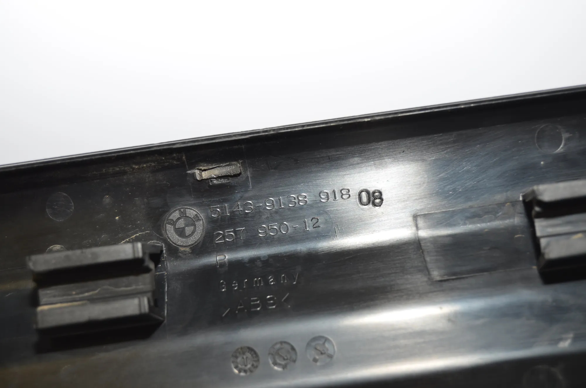 Rear Right Interior Step Trim – OEM 9138918 · BMW 5 Gran Turismo (F07) 530 d 2009 – 5