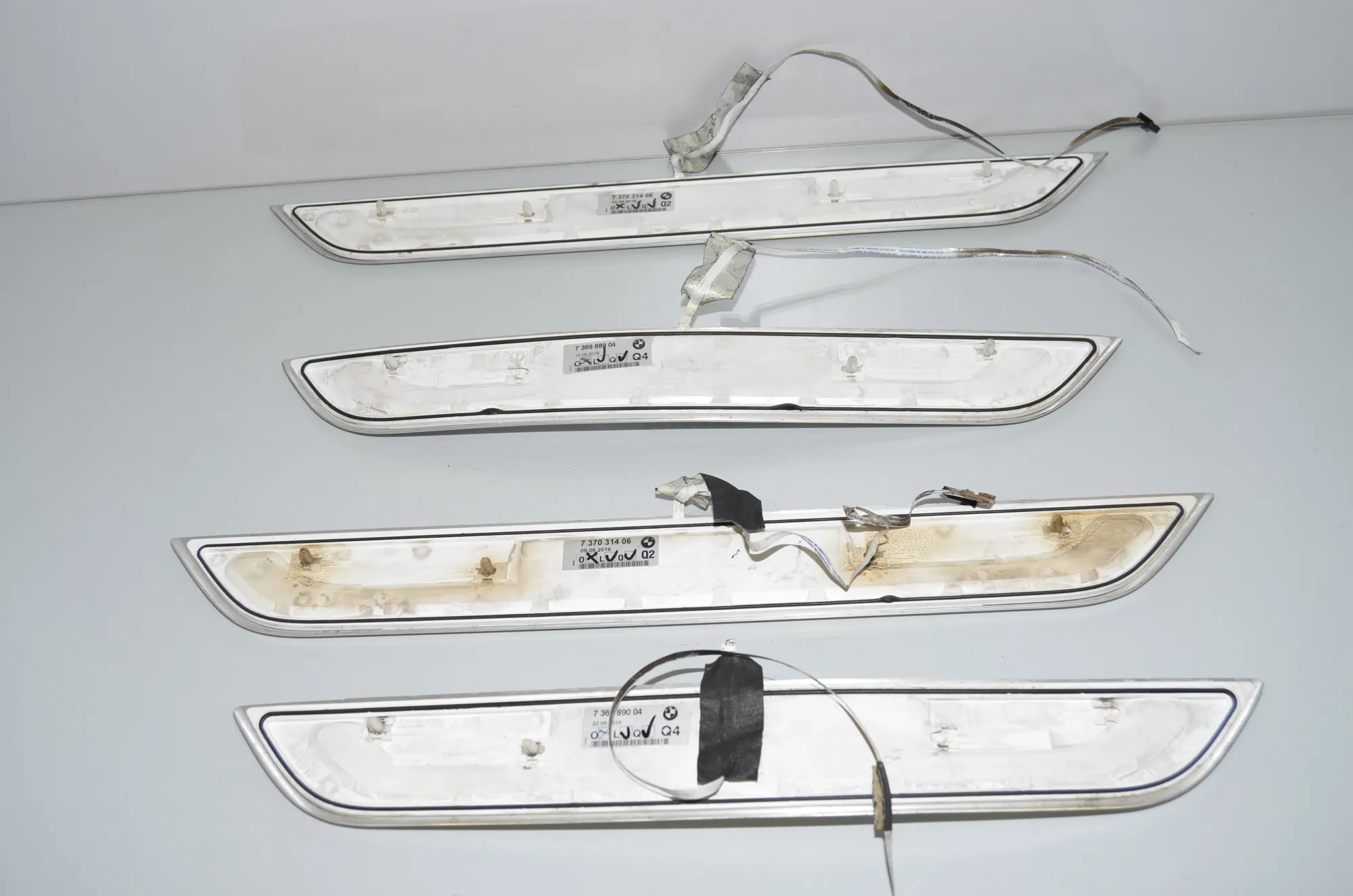 Door Sill Trim Kit – OEM 7369889 · BMW 7 (G11, G12) 740 d, Ld xDrive 2016 – 5
