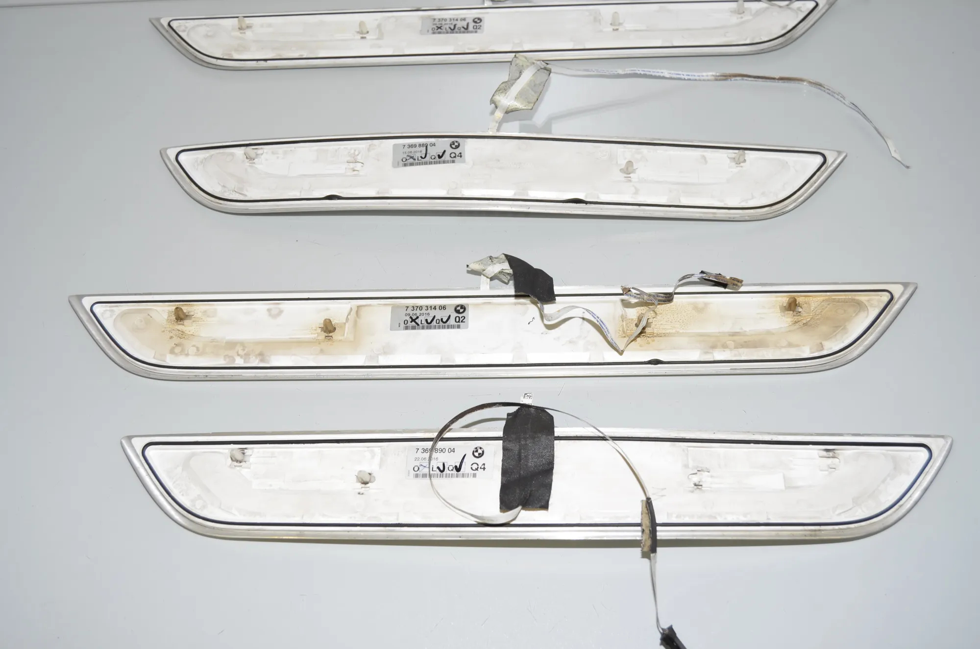 Door Sill Trim Kit – OEM 7369889 · BMW 7 (G11, G12) 740 d, Ld xDrive 2016 – 4