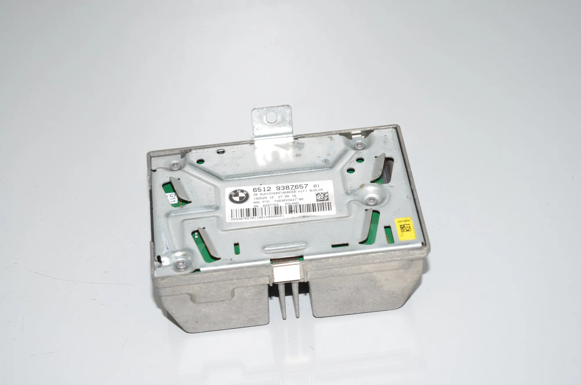 DAB Tuner Control Unit – OEM 9387657 · BMW 7 (G11, G12) 740 d, Ld xDrive 2016 – 3