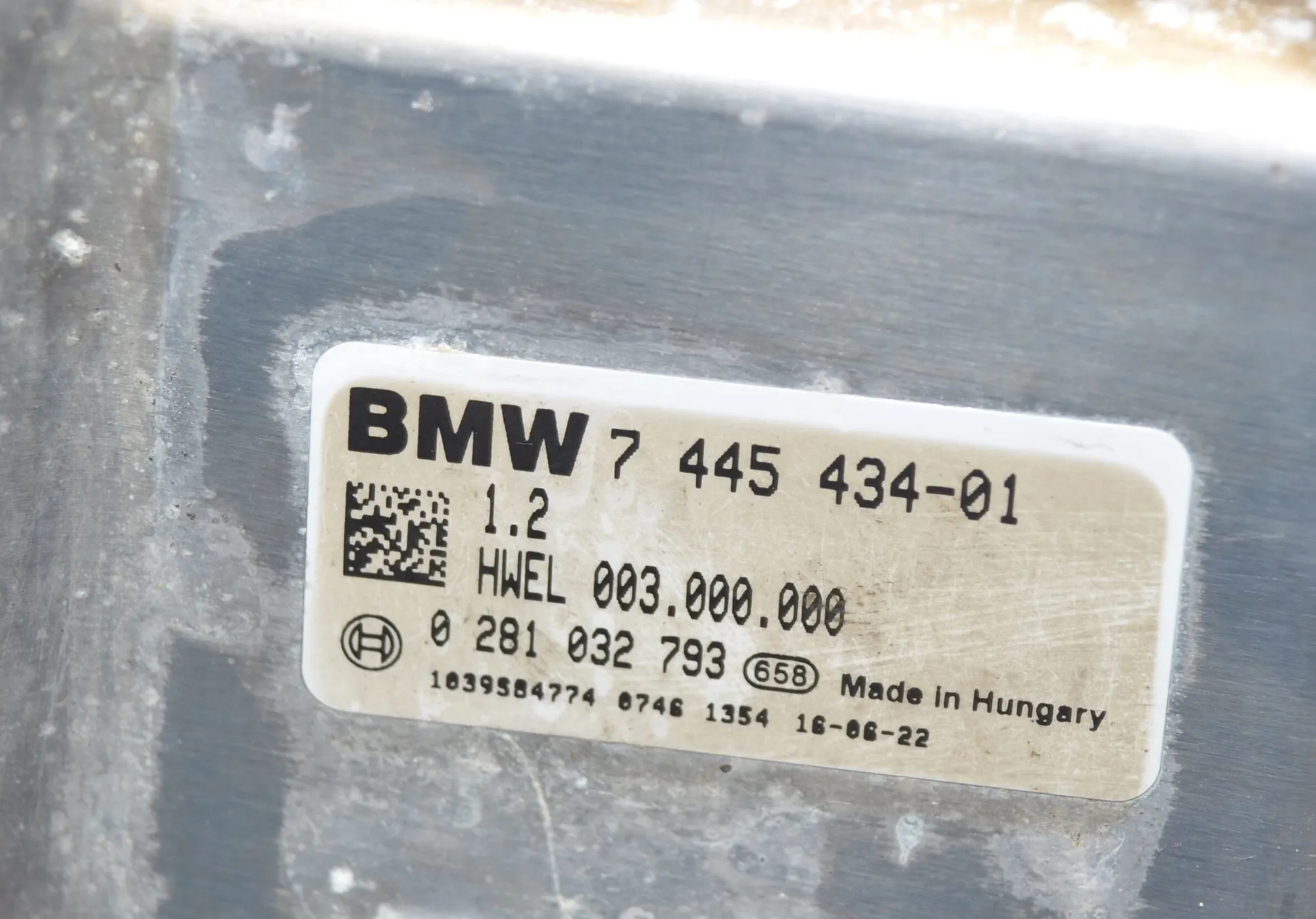 AdBlue Control Unit – OEM 0281032793 · BMW 7 (G11, G12) 740 d, Ld xDrive 2016 – 5