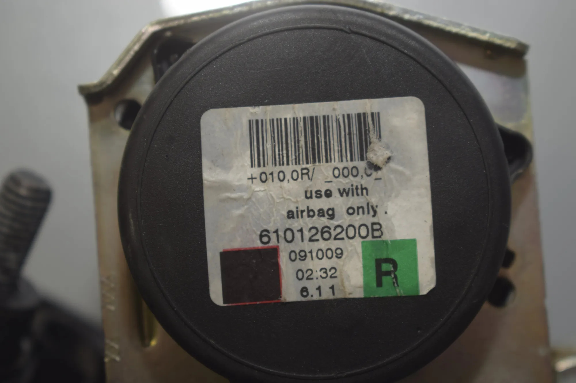 Front Right Seatbelt – OEM 7233459 · BMW 5 Gran Turismo (F07) 530 d 2009 – 4