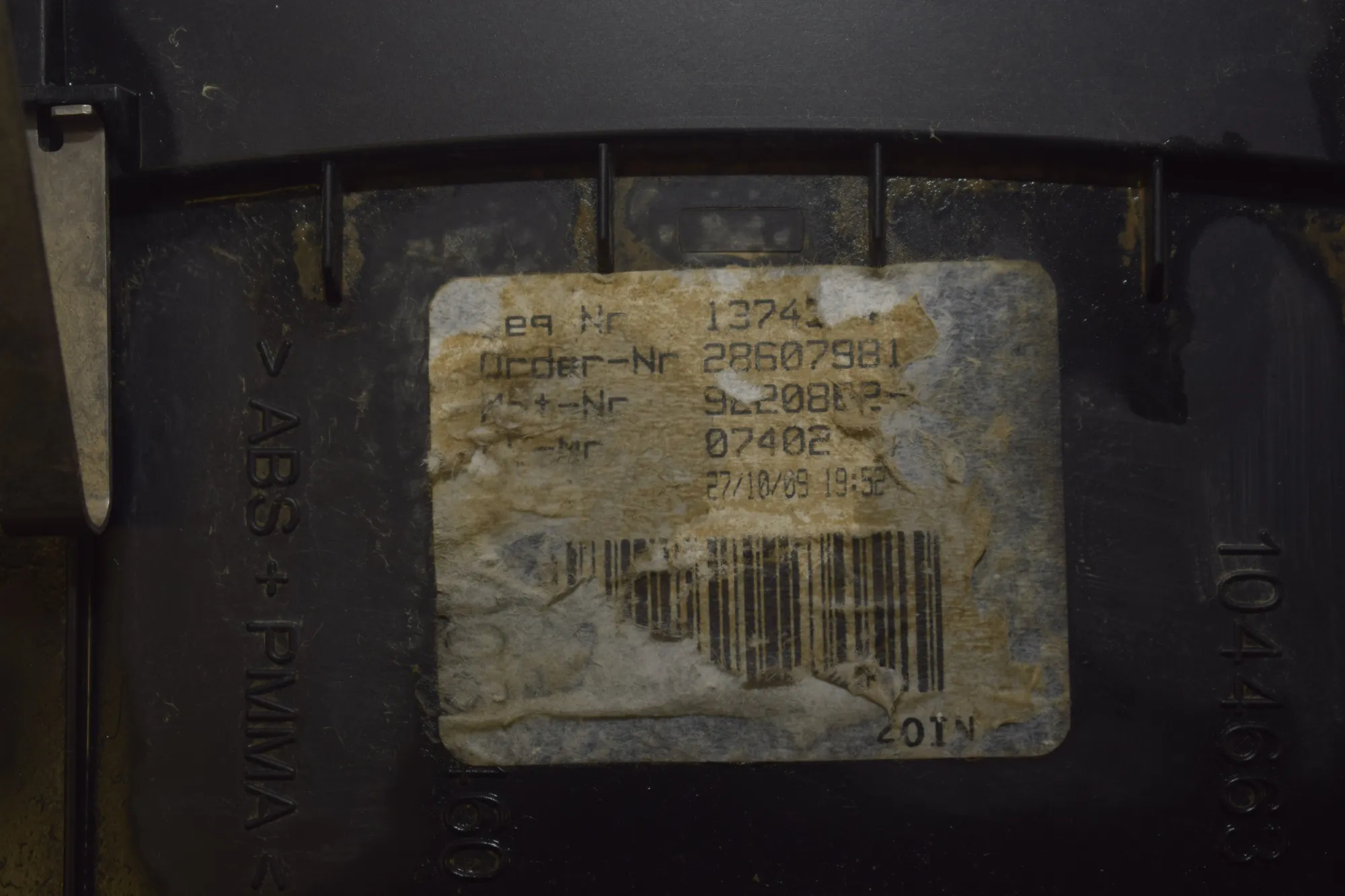 Instrument Cluster Speedometer – OEM 9220862 · BMW 5 Gran Turismo (F07) 530 d 2009 – 7
