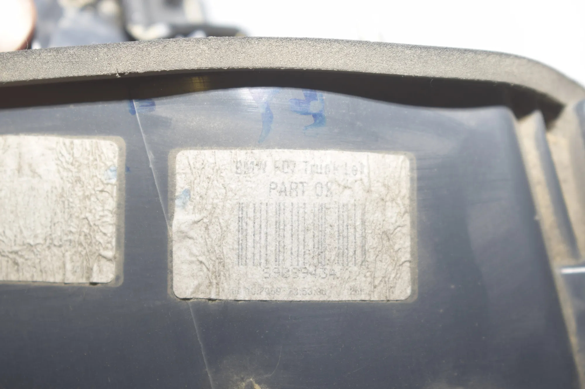 Left Side Tailgate Tail Light – OEM 7199637 · BMW 5 Gran Turismo (F07) 530 d 2009 – 4