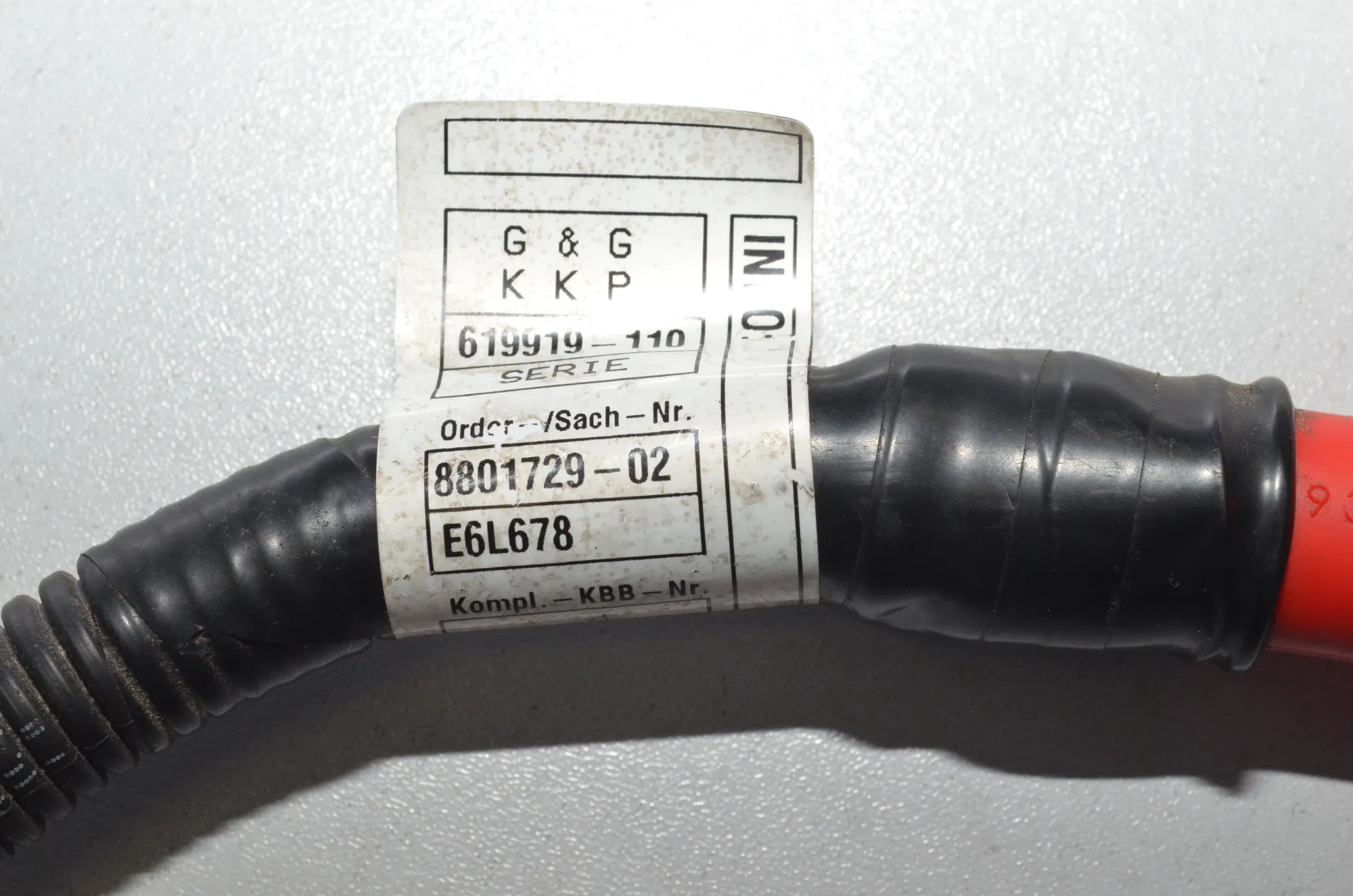 Positive Battery Cable – OEM 9332844 · BMW i3 (I01) s Electric 2020 – 4