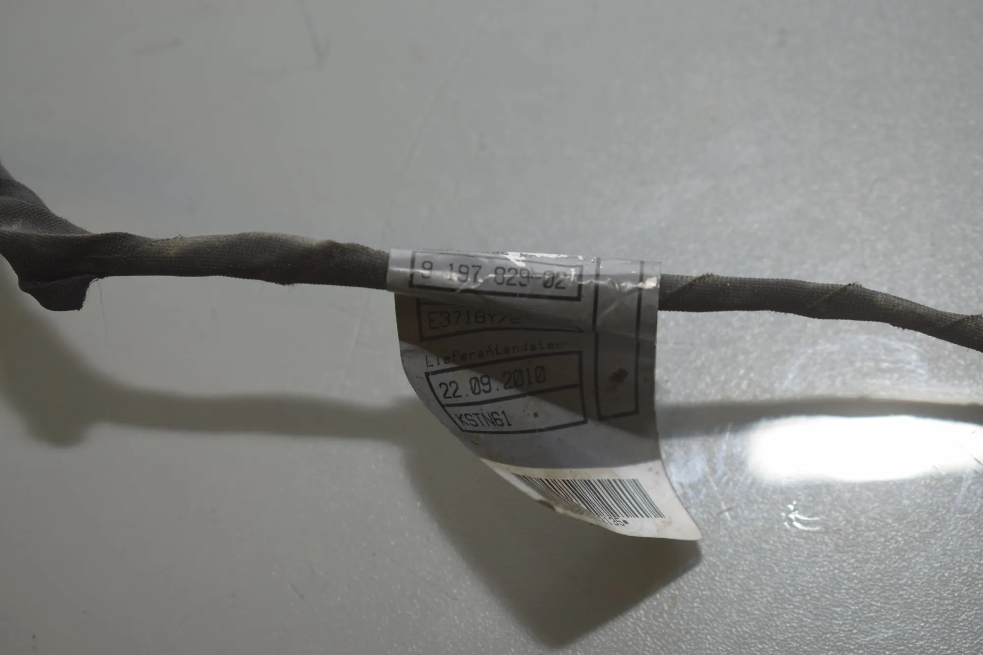 Cable Harness – OEM 9197829 · BMW 5 (F10) 530 d 2010 – 3