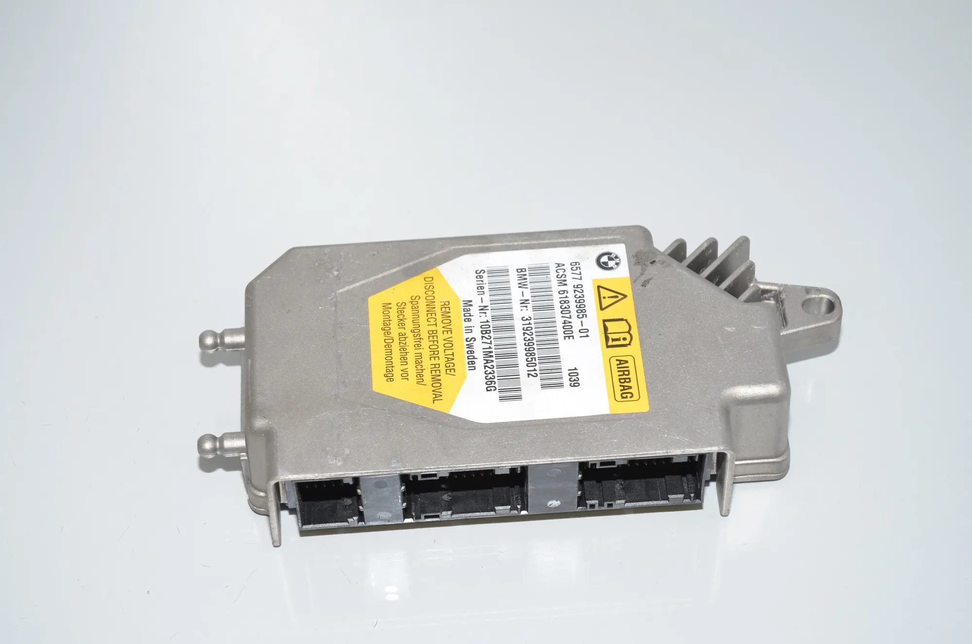 SRS Control Unit – OEM 9239985 · BMW 5 (F10) 530 d 2010