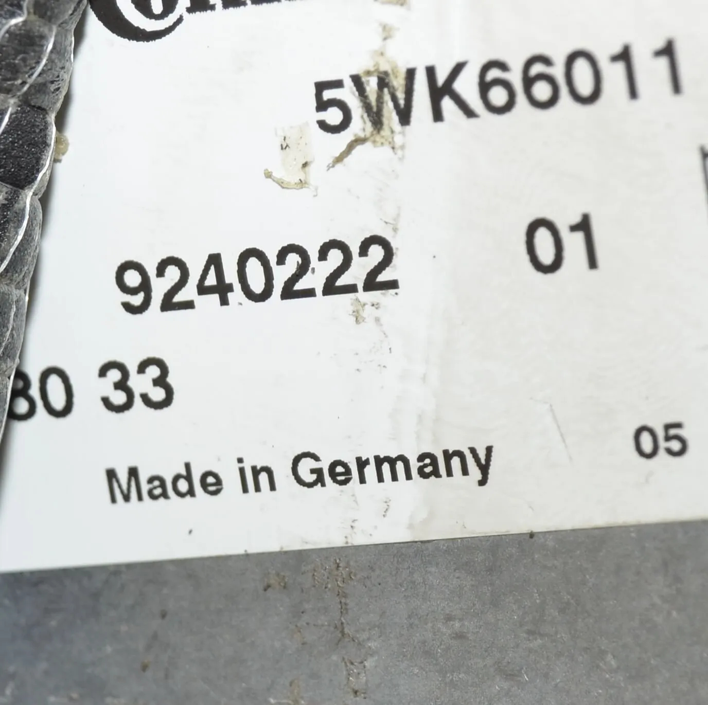 Front Camera – OEM 9224341 · BMW 5 (F10) 530 d 2010 – 10