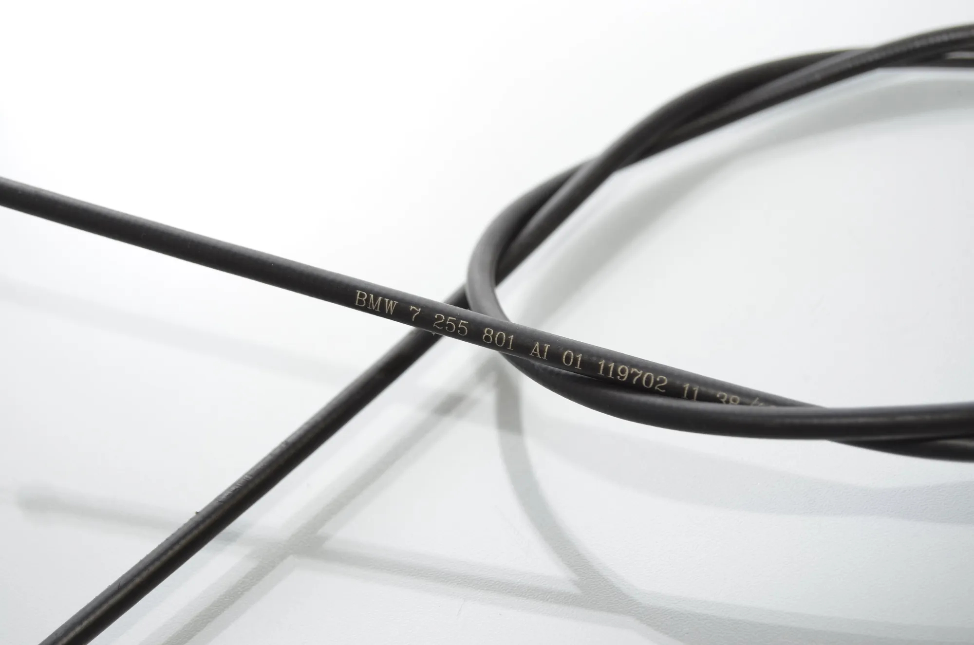 Bonnet Lock Cable – OEM 7255801 · BMW 5 (F10) 530 d 2010 – 5
