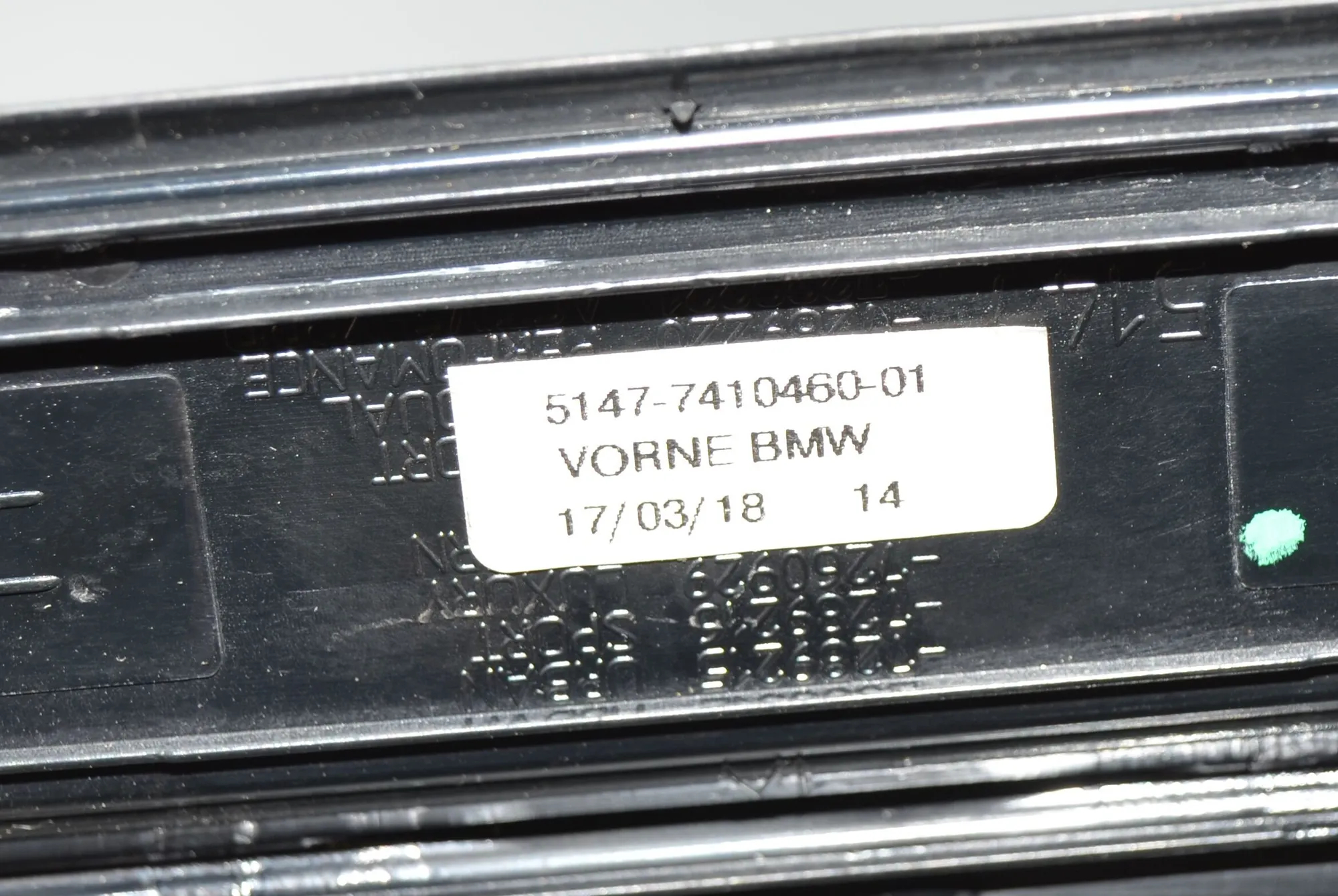 Front Right Interior Step Trim – OEM 7410460 · BMW 4 Gran Coupe (F36) BMW 4 Gran Coupe (F36) 420 d 2018 – 6