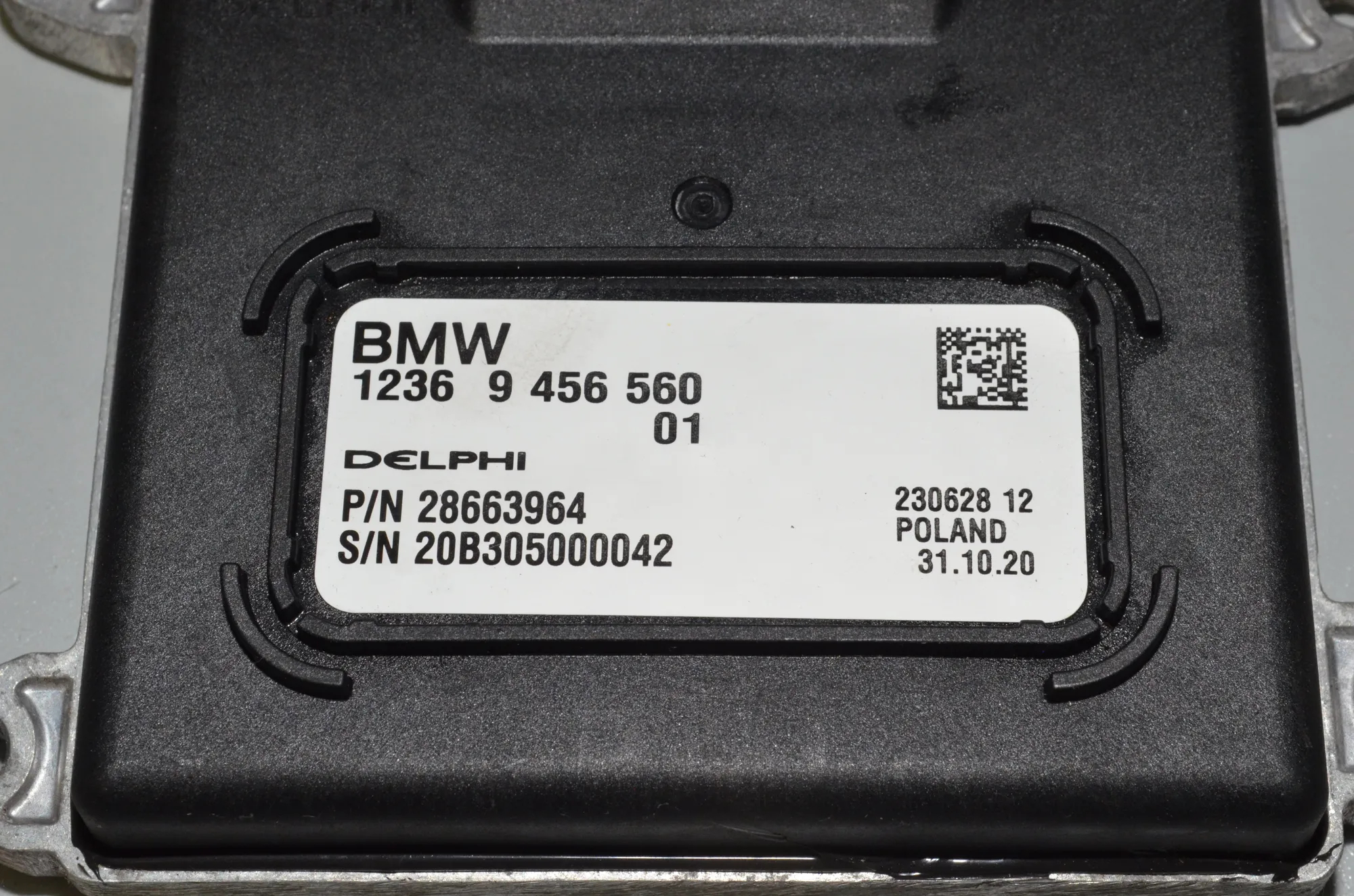 Engine Ignition ECU Set – OEM 12389456560 · BMW i3 (I01) s Electric 2020 – 5