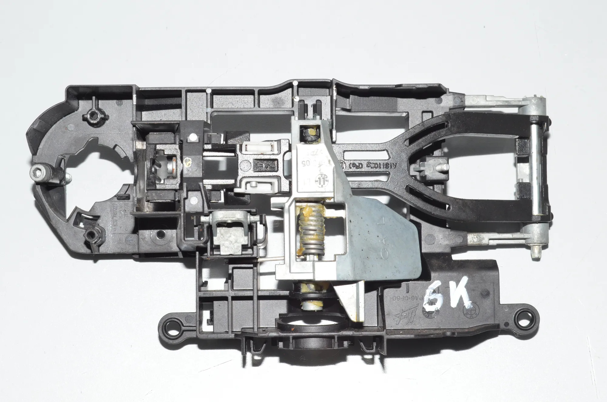 Rear Left Door Interior Handle Frame – OEM 7300327 · BMW 5 (F10) 530 d 2011