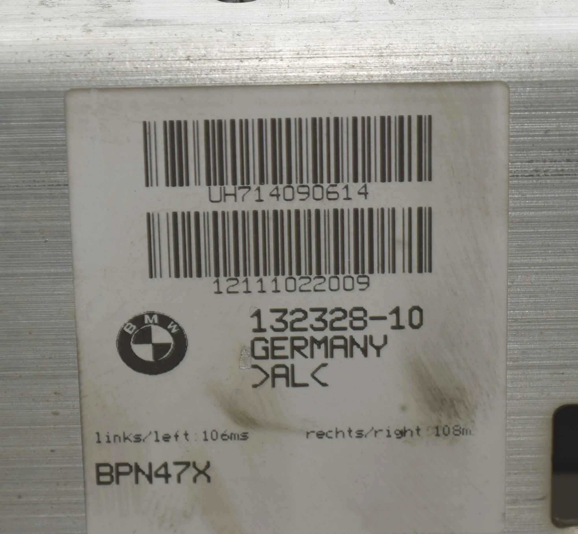 Vehicle Frame – OEM 7140906 · BMW 3 Cabrio (E93) 320 d 2009 – 6